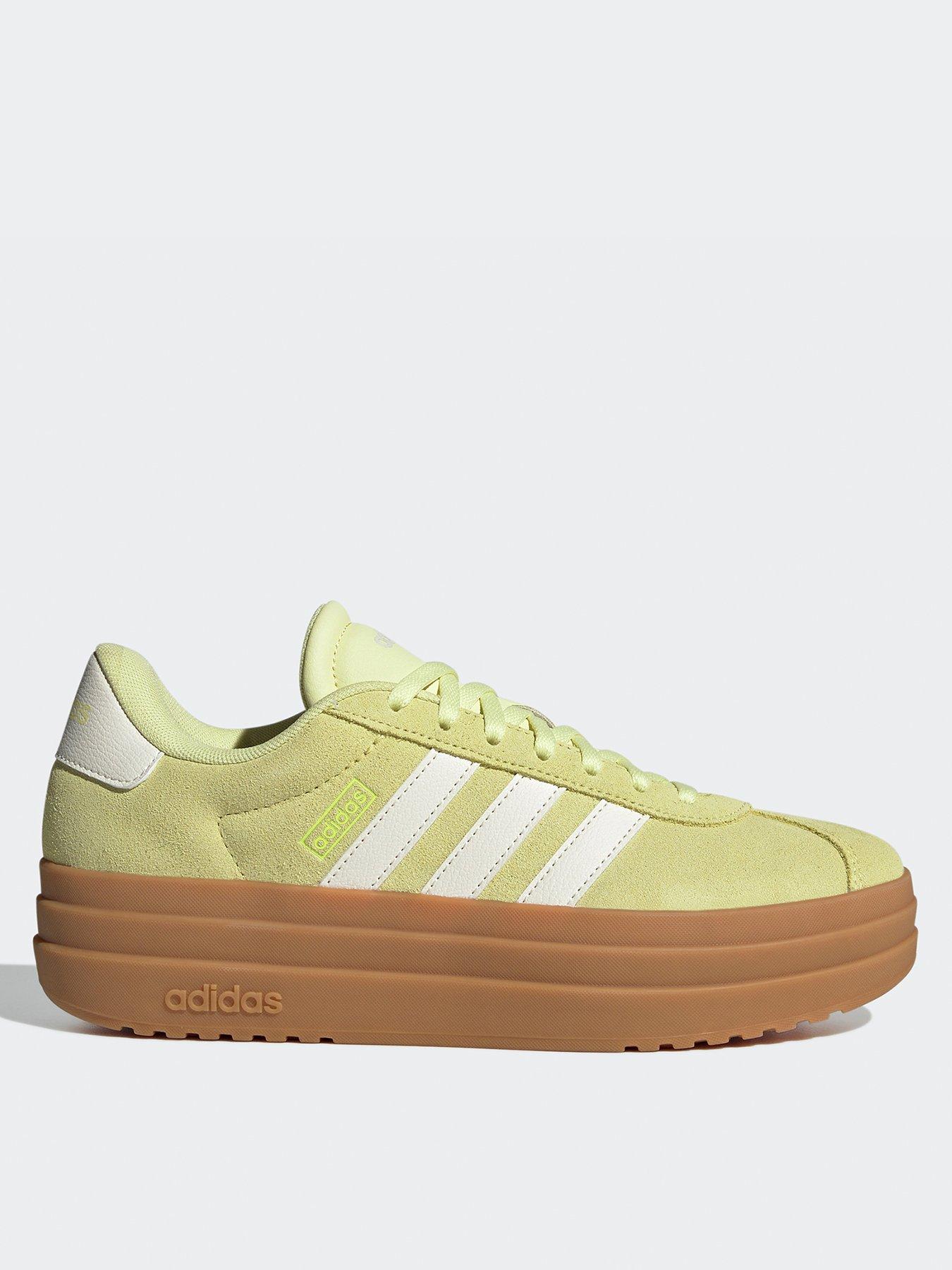 adidas-sportswear-womens-vl-court-bold-trainers-ice-yellowoff-whitelucid-lem