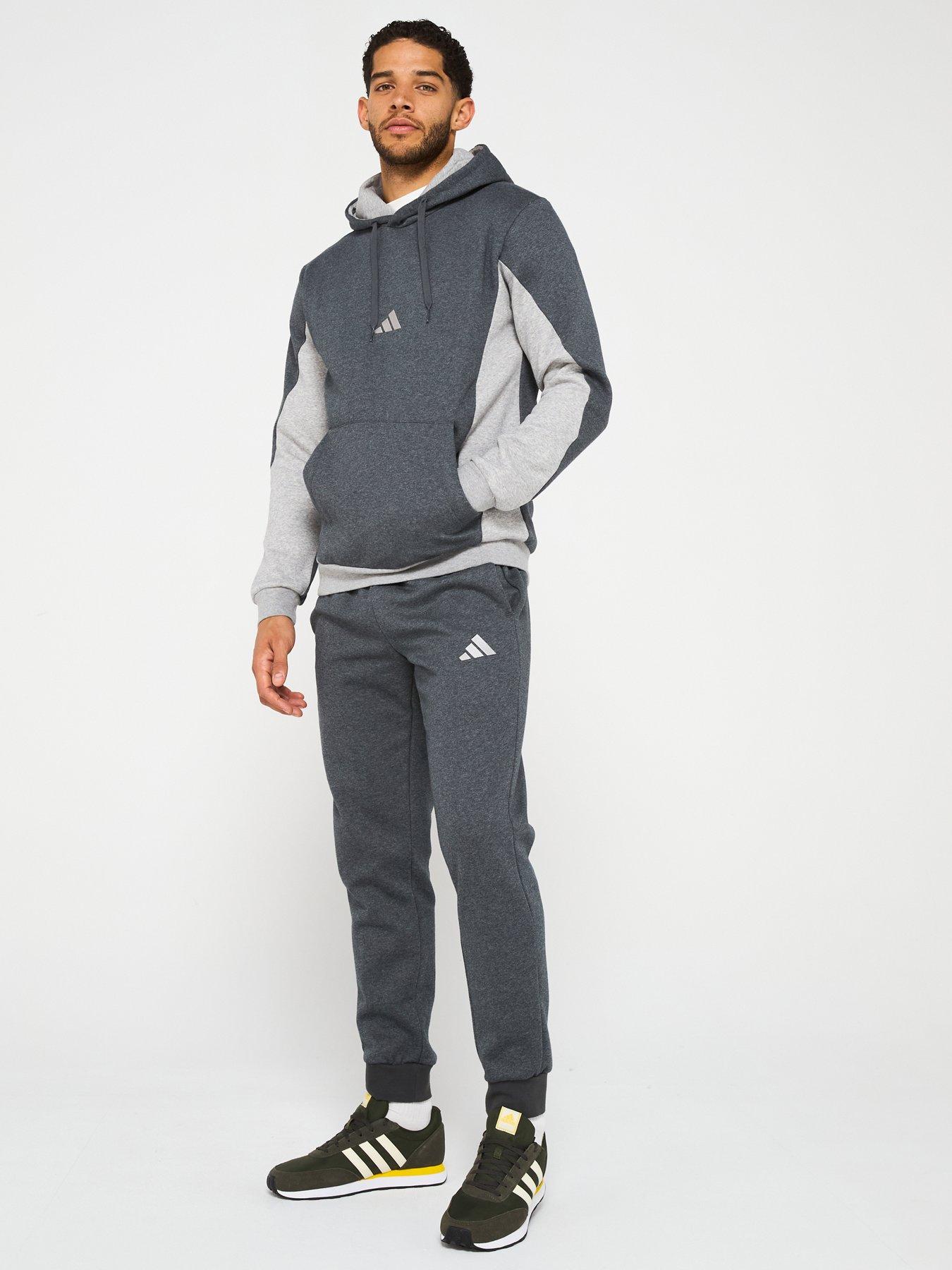 adidas-sportswear-mens-sportswear-fleece-colorblock-hooded-tracksuit-grey