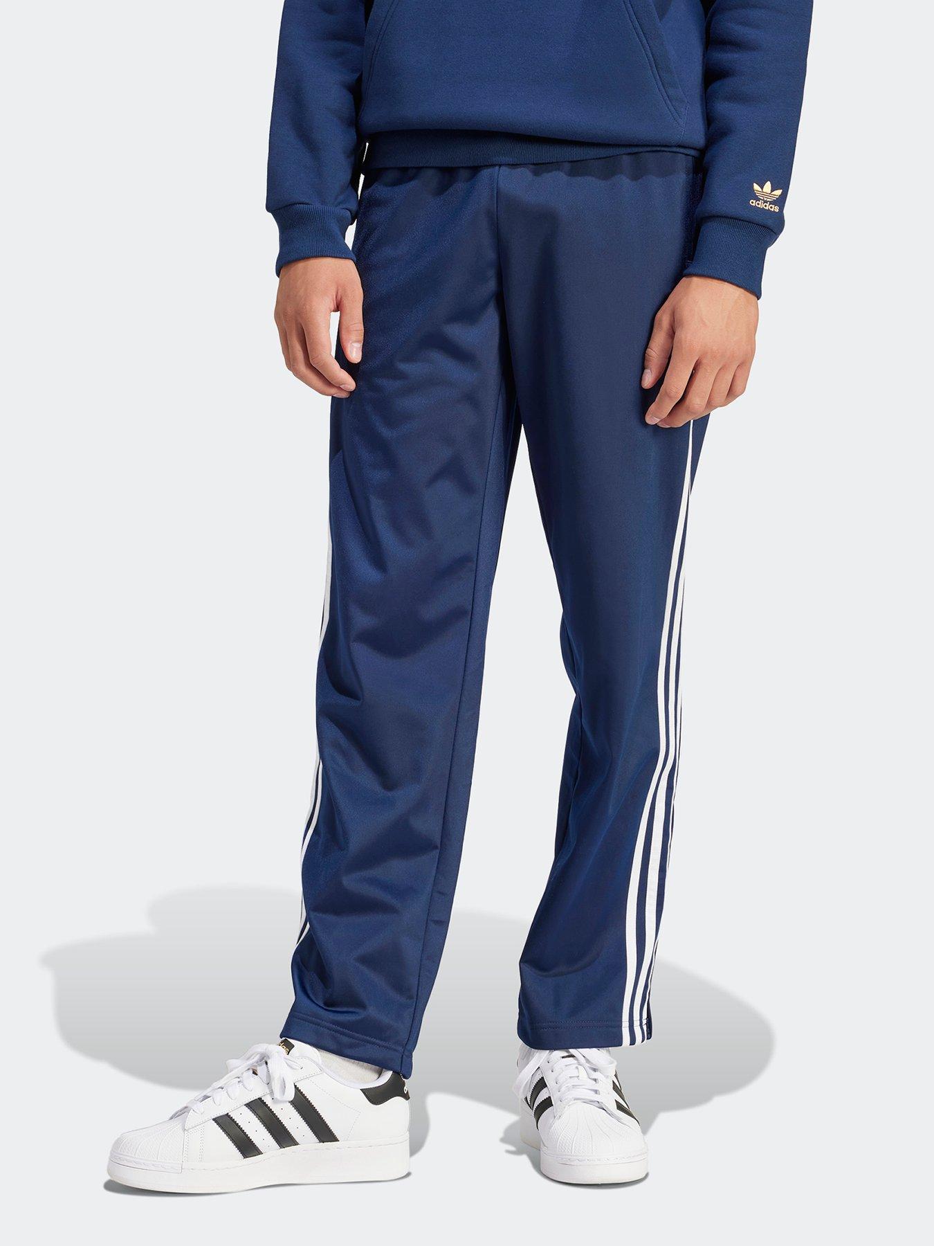 Image 1 of 5 of adidas Originals Mens Adicolor Firebird Tracksuit Pants - Navy