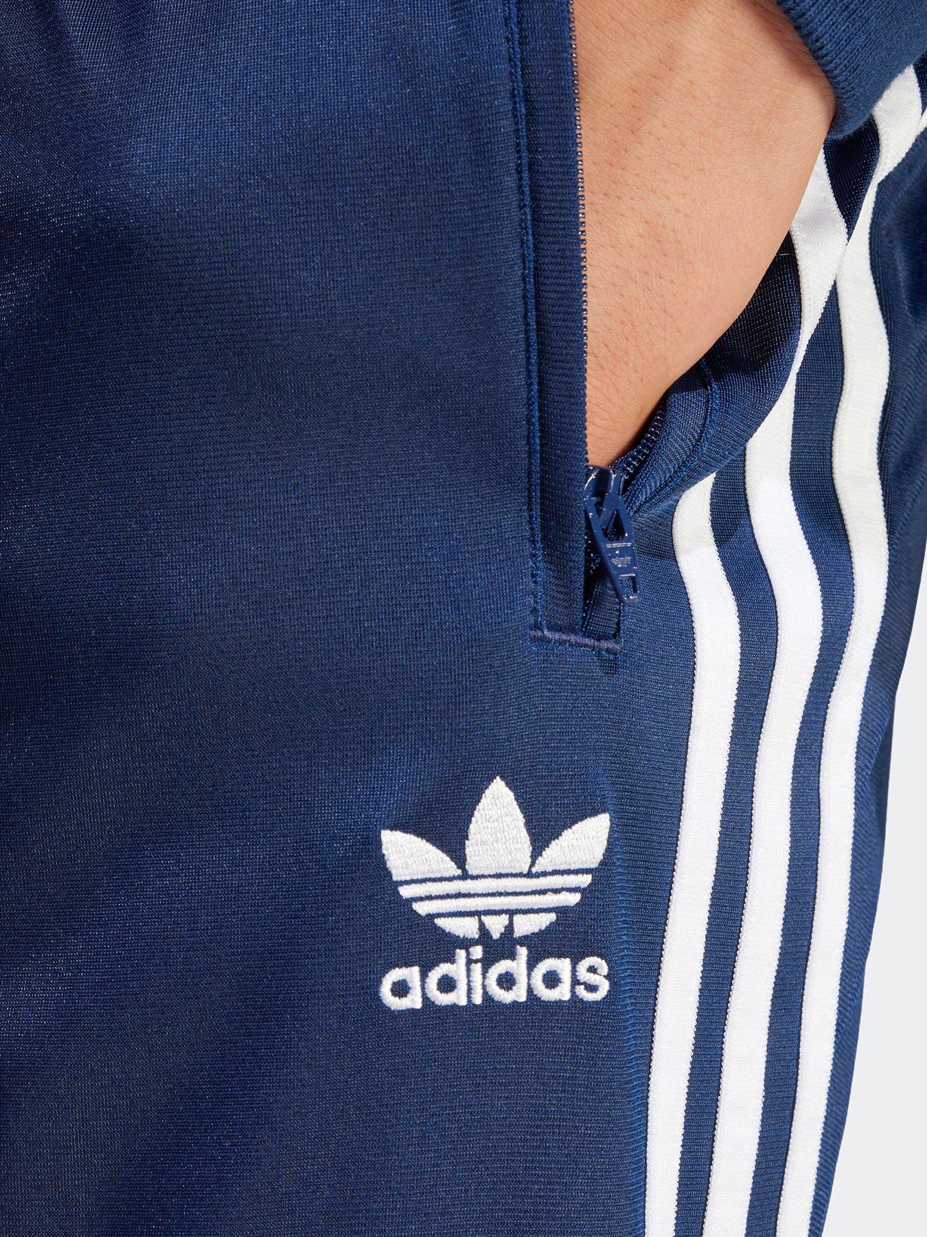 Image 3 of 5 of adidas Originals Mens Adicolor Firebird Tracksuit Pants - Navy