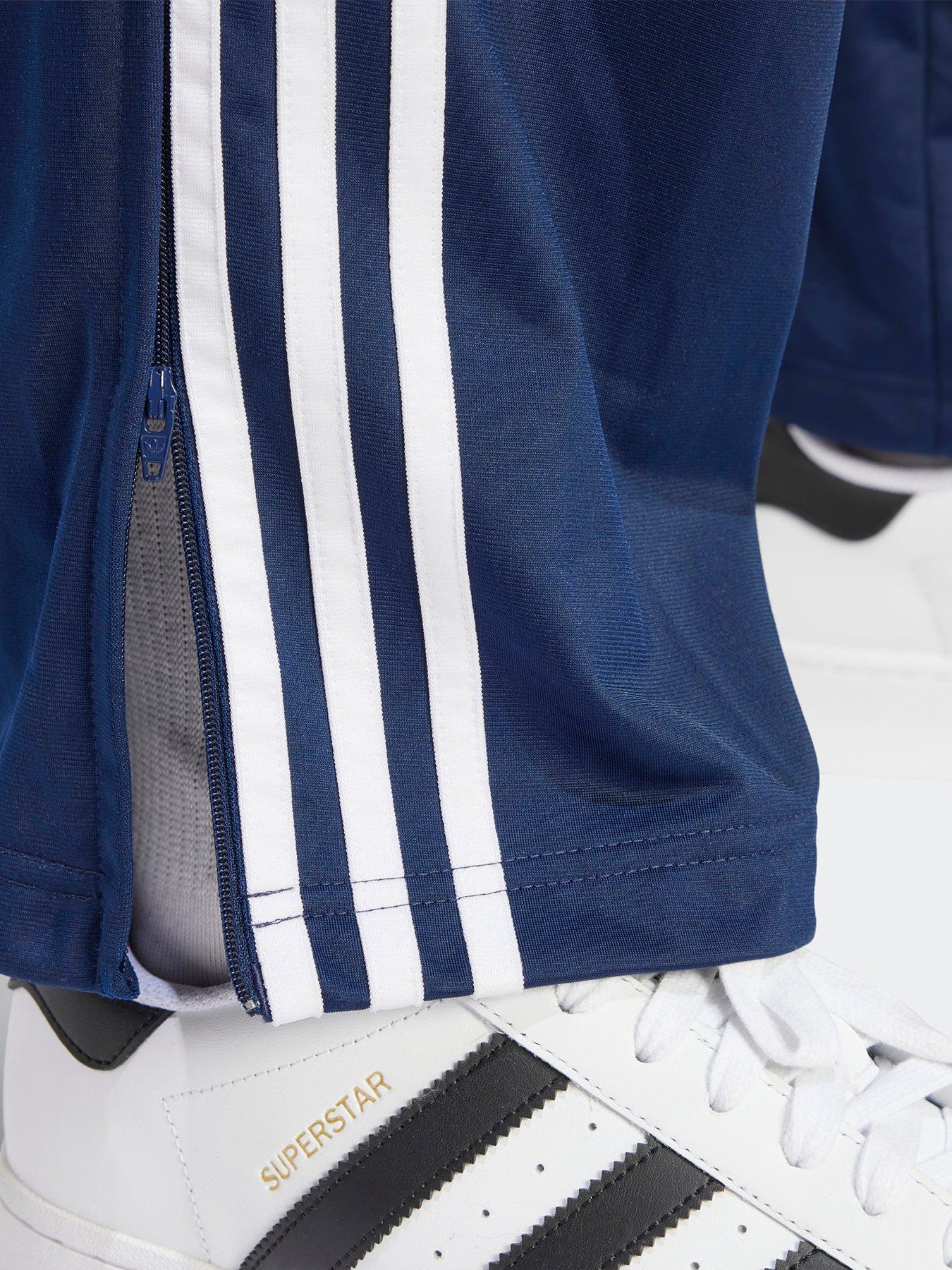 Image 4 of 5 of adidas Originals Mens Adicolor Firebird Tracksuit Pants - Navy
