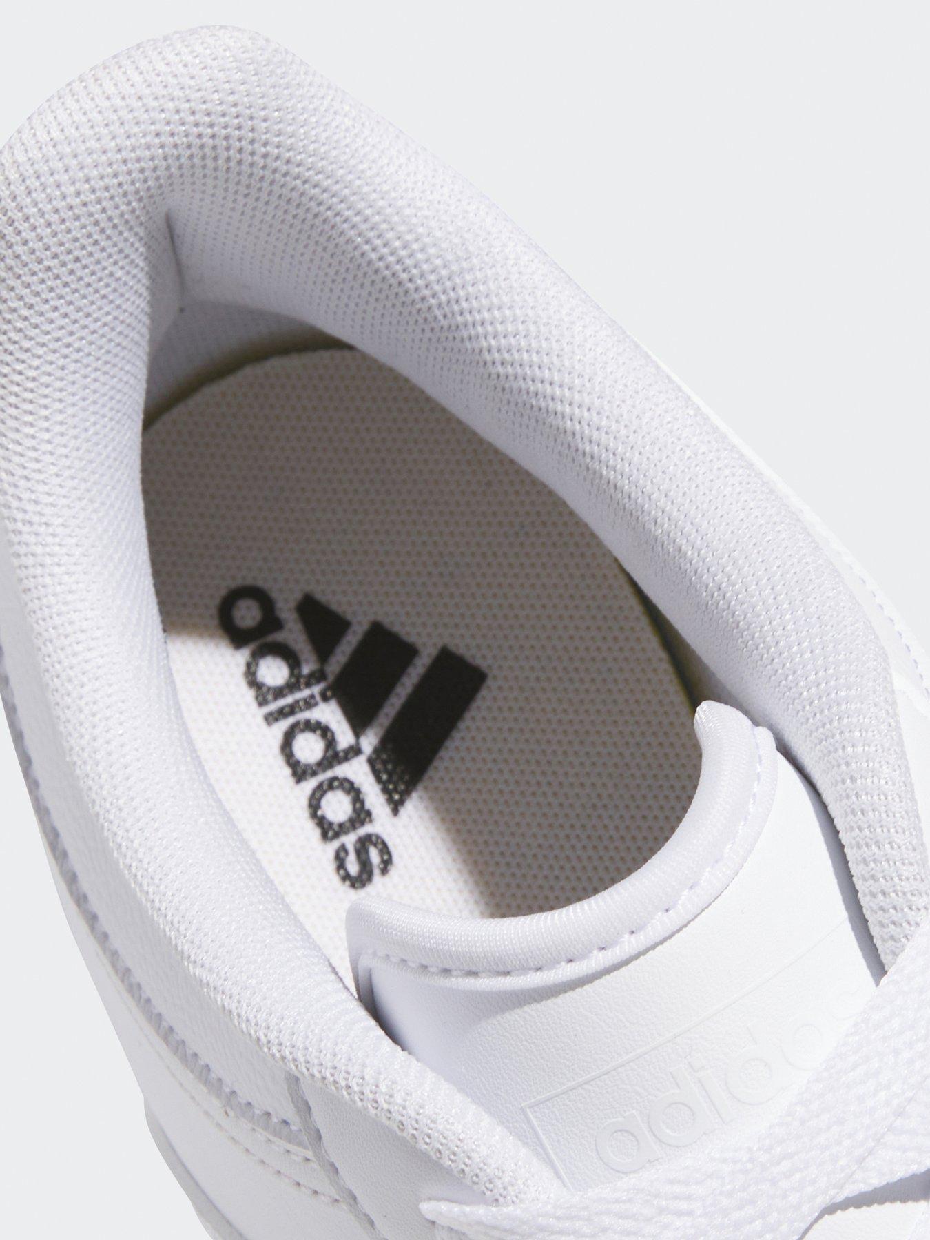  image of adidas-sportswear-mens-hoops-40-trainers-white
