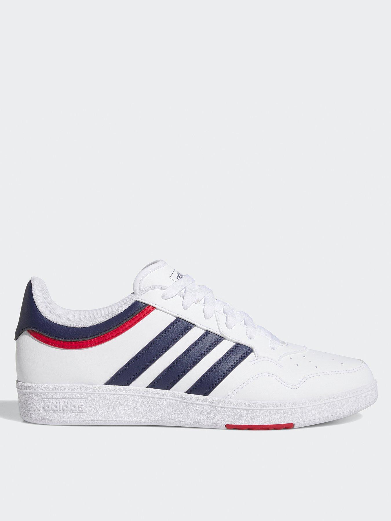  image of adidas-sportswear-mens-hoops-40-trainers-white