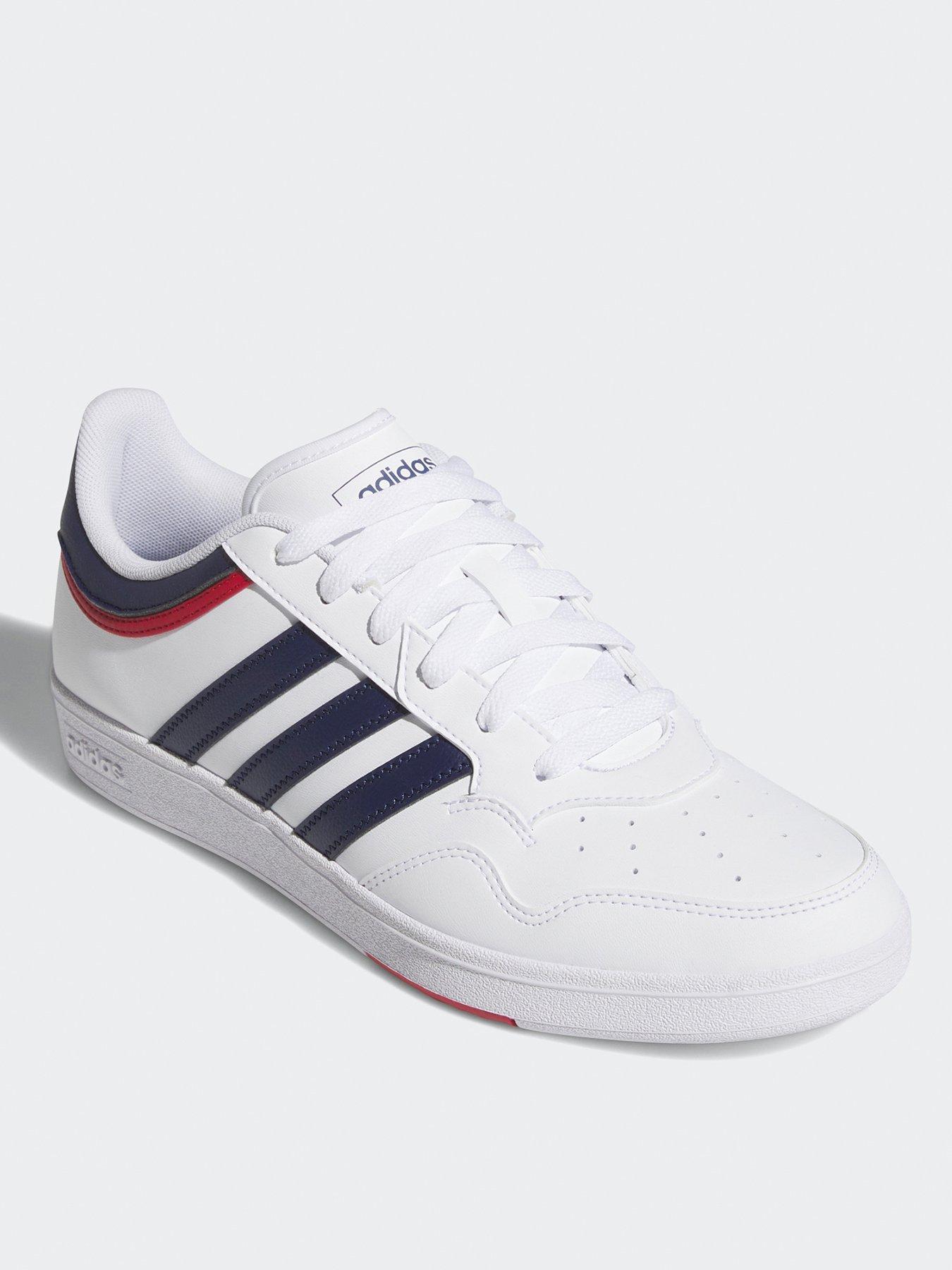  image of adidas-sportswear-mens-hoops-40-trainers-white