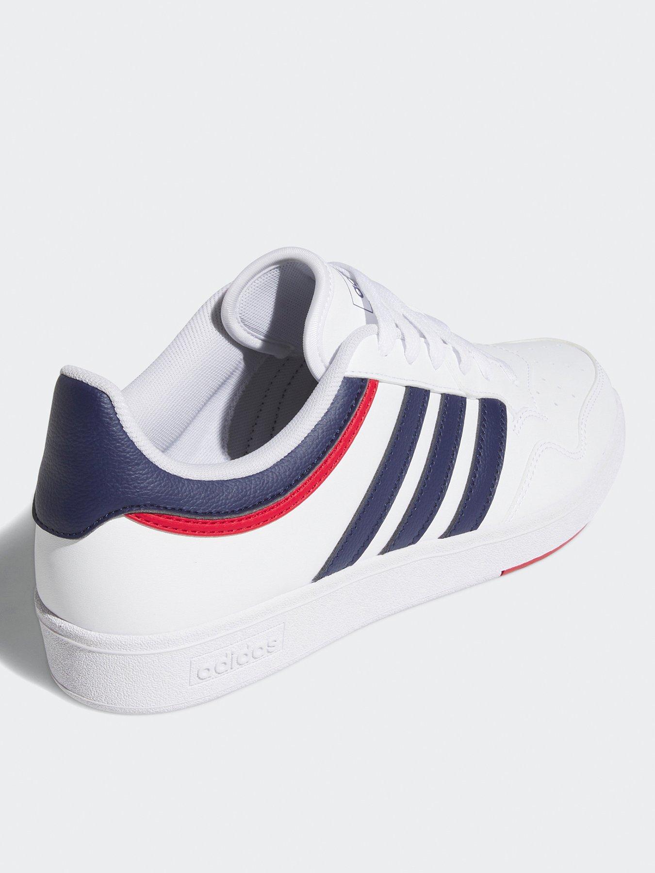  image of adidas-sportswear-mens-hoops-40-trainers-white