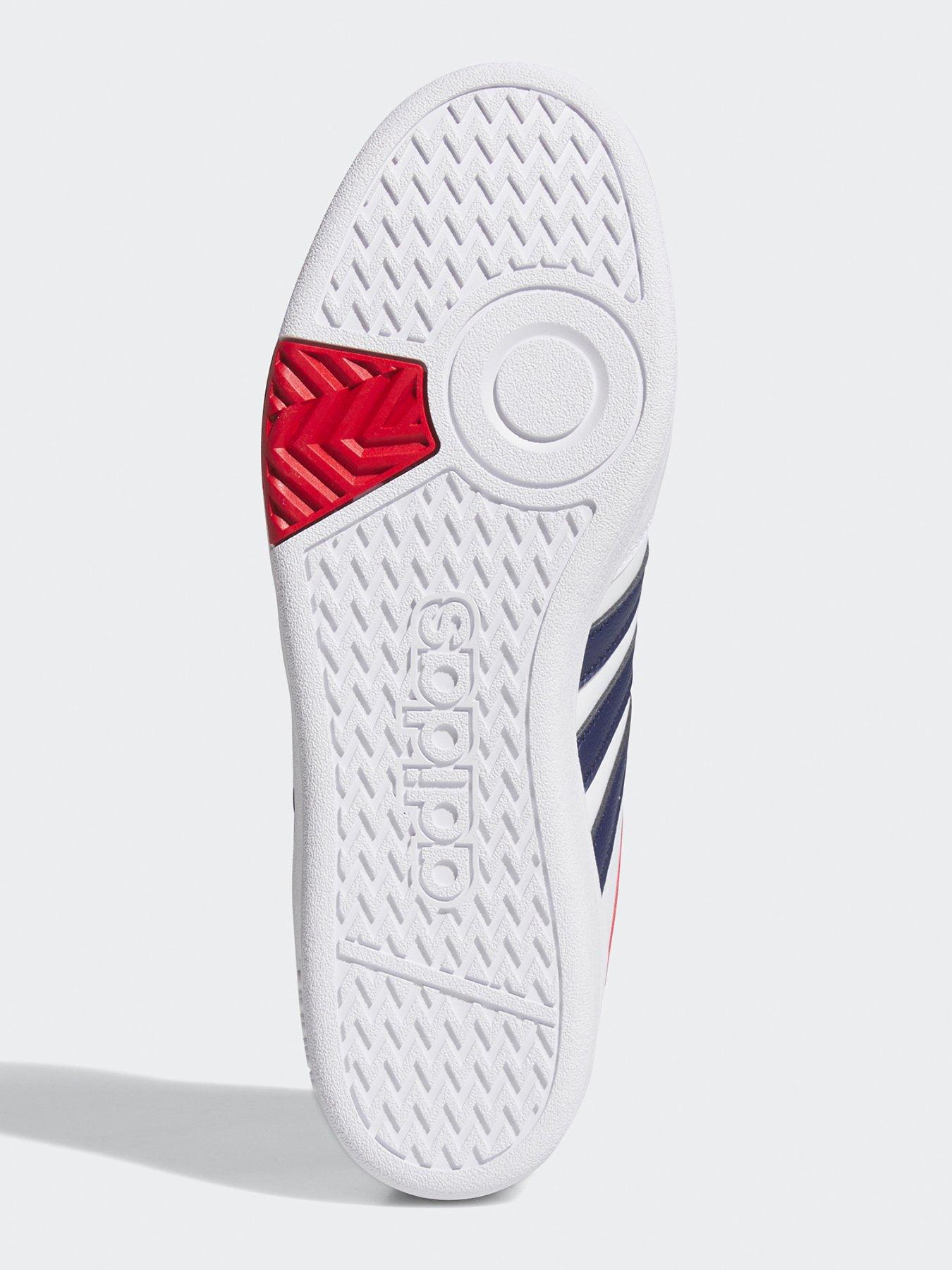  image of adidas-sportswear-mens-hoops-40-trainers-white