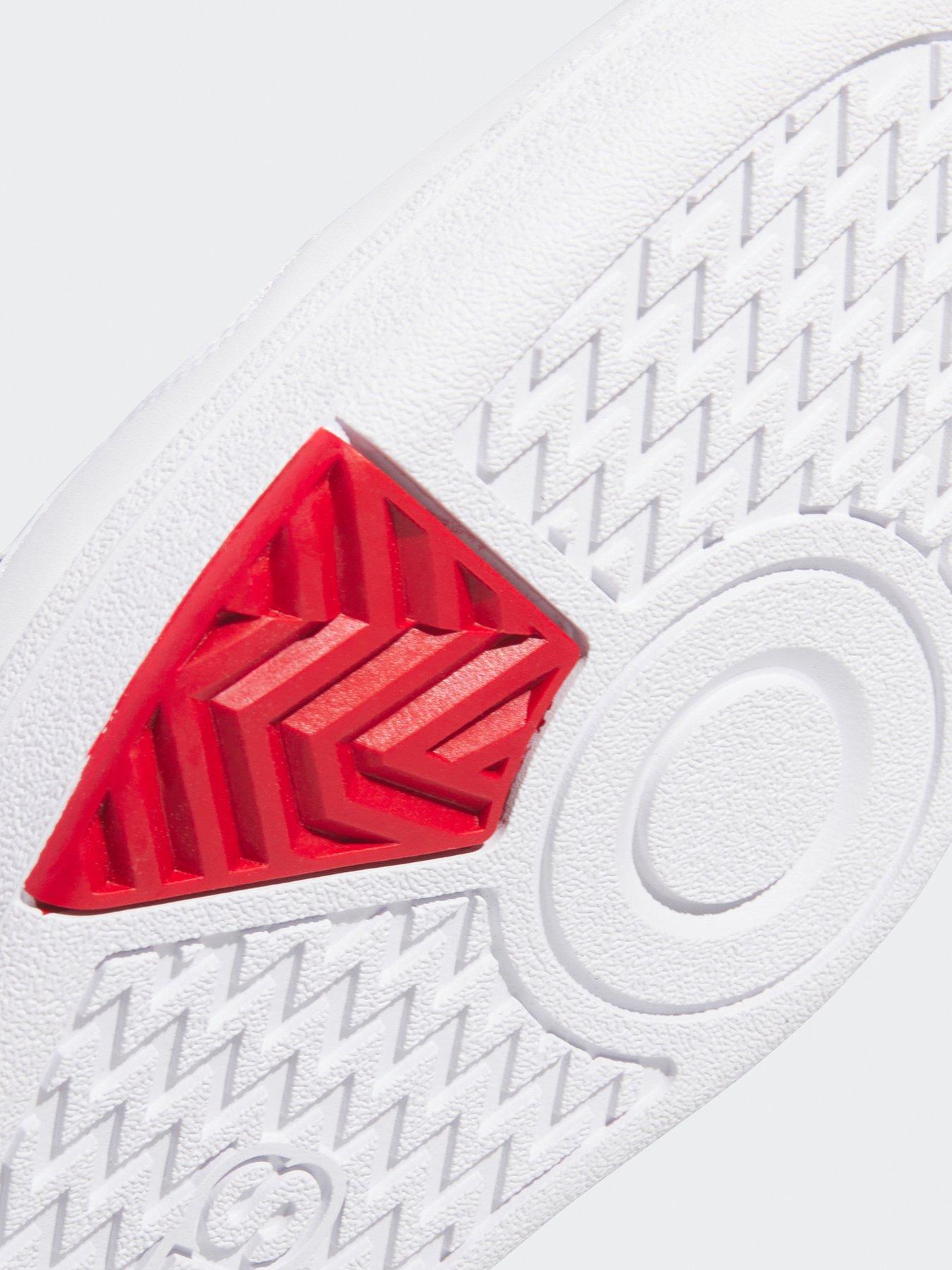  image of adidas-sportswear-mens-hoops-40-trainers-white