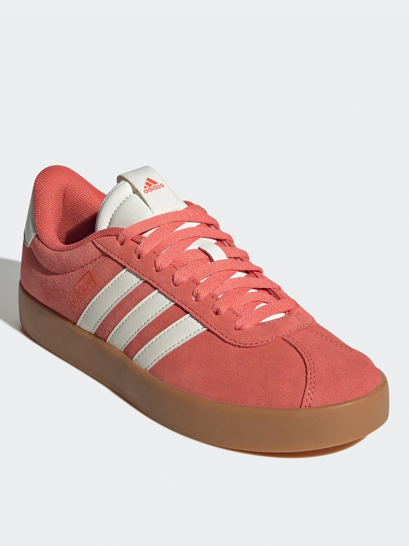  image of adidas-sportswear-womens-vl-court-30-trainers-scarletcore-whitebright-red