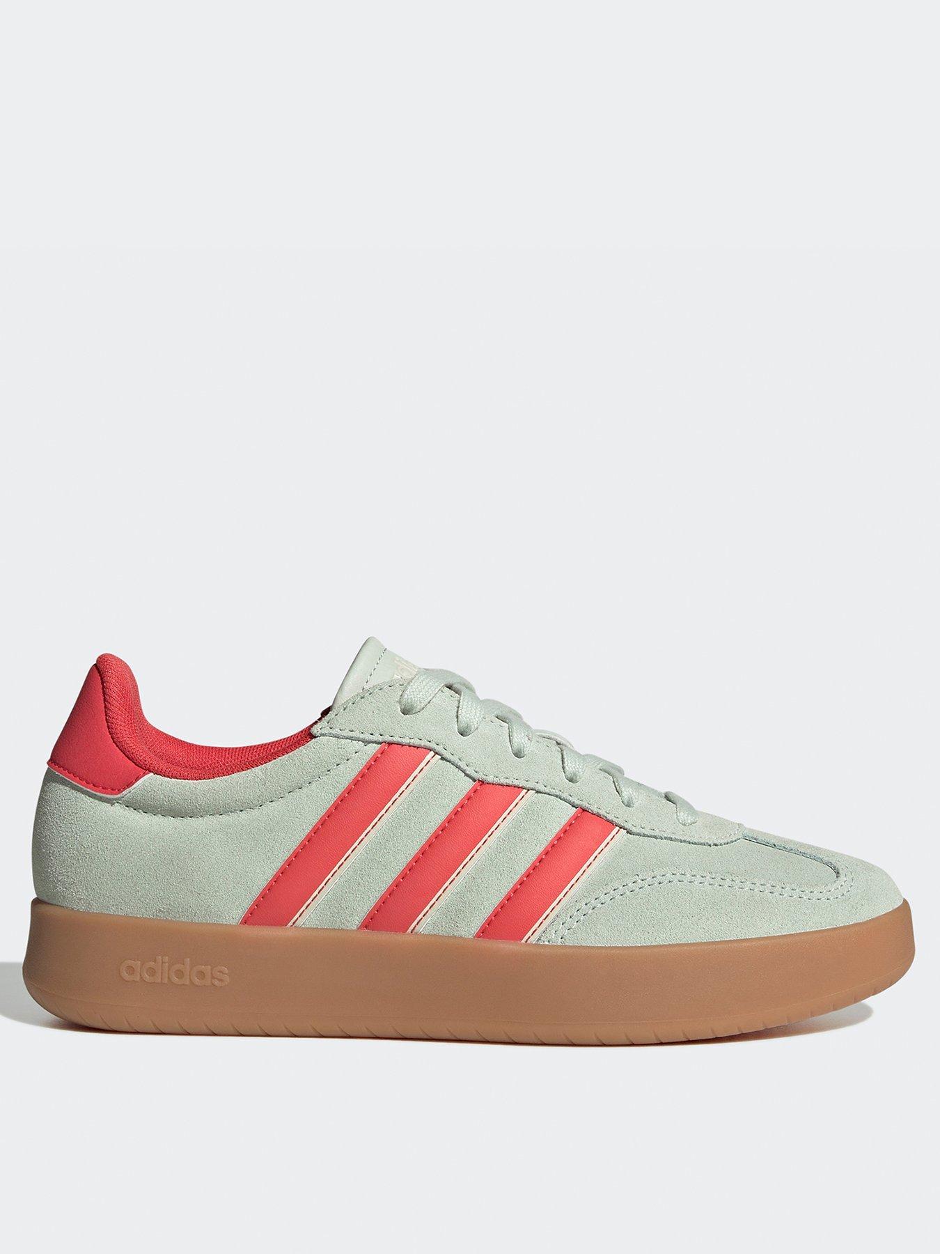 adidas Sportswear Womens Barreda Trainers - Linen Green/Lucid Red/Wo White