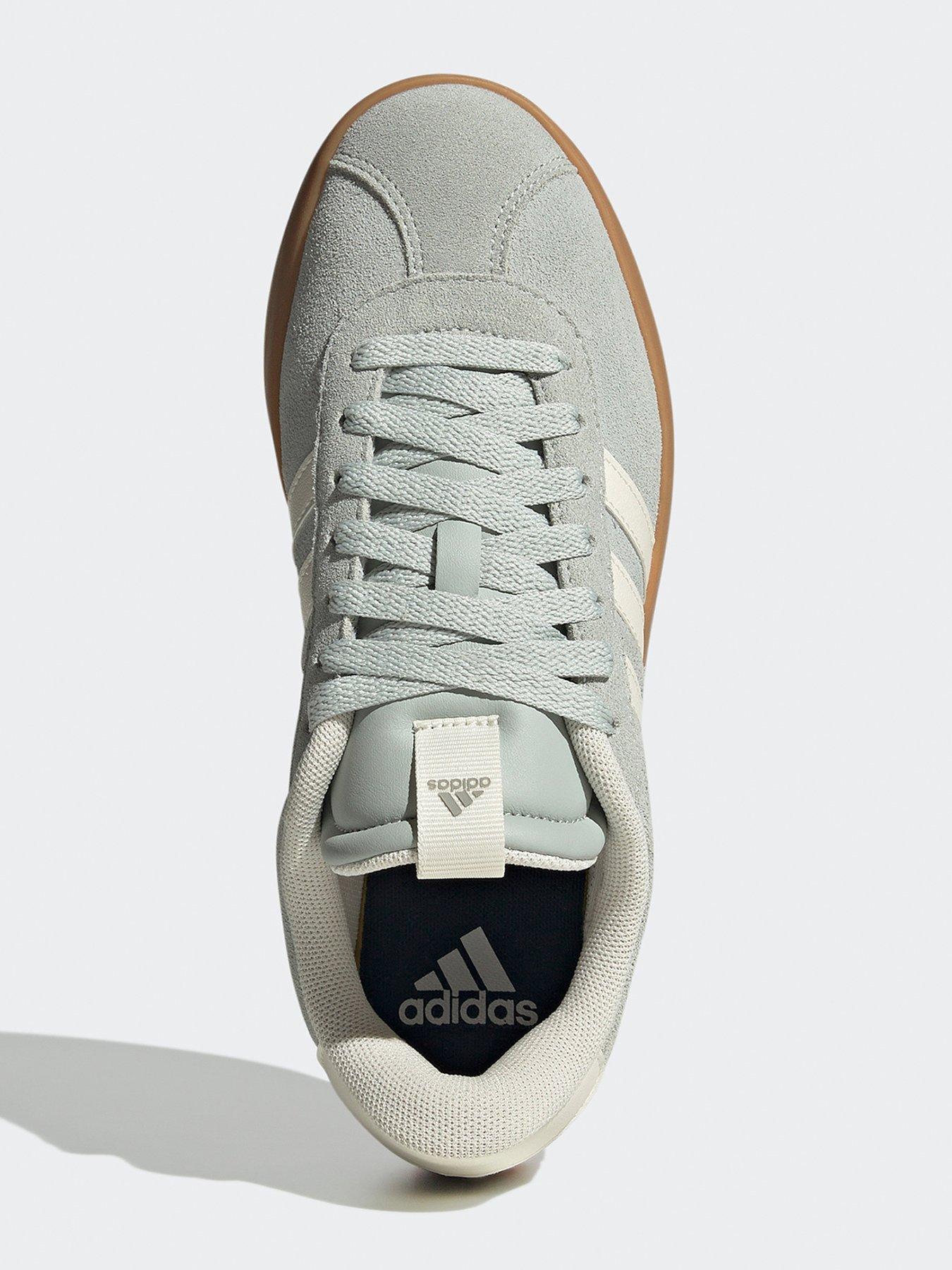  image of adidas-sportswear-womens-vl-court-30-trainers-wonder-silveroff-whitegum