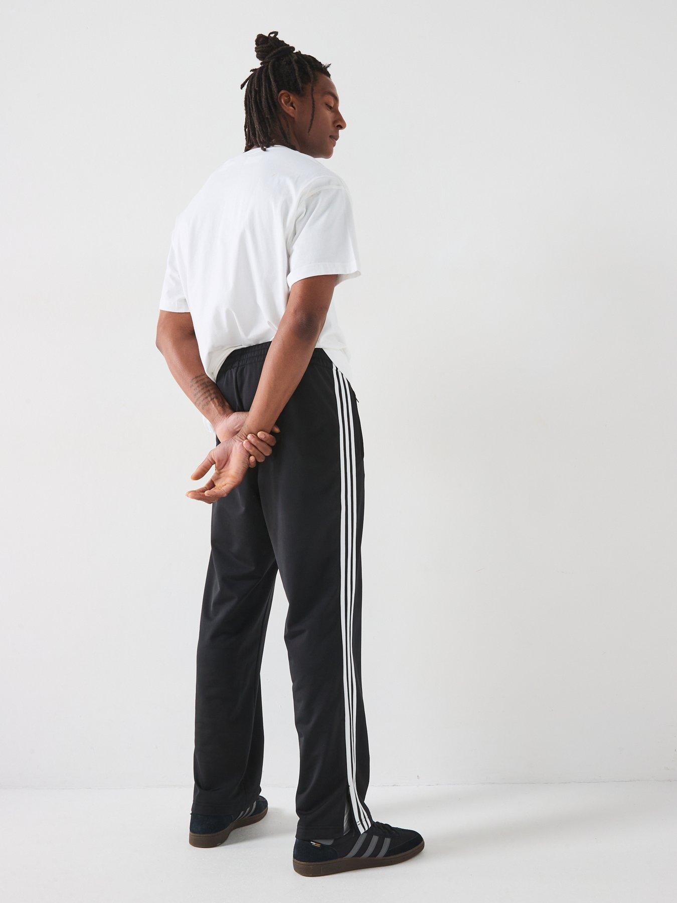  image of adidas-originals-mens-adicolor-firebird-track-pants-black