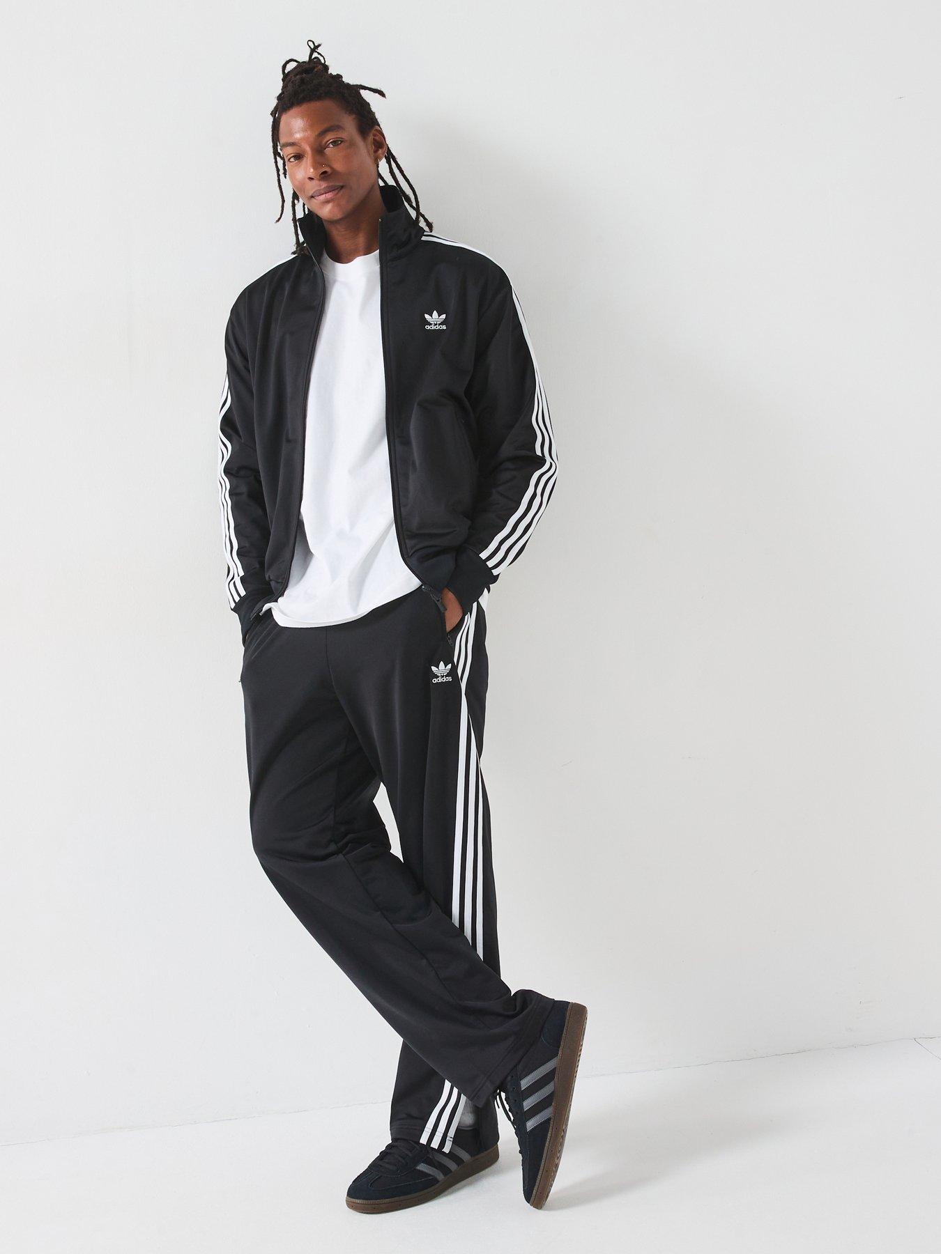  image of adidas-originals-mens-adicolor-firebird-track-pants-black