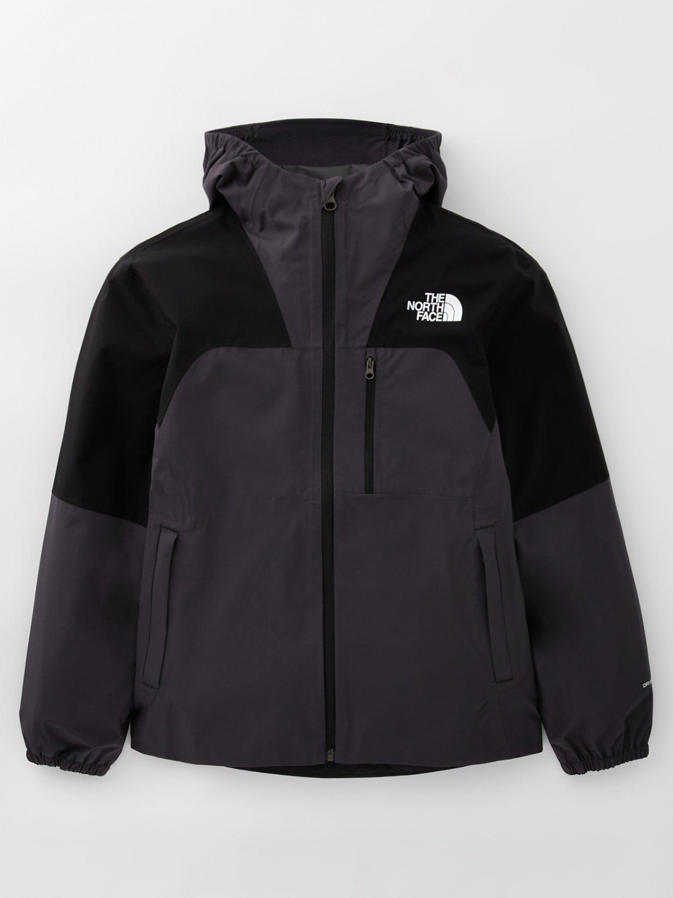 THE NORTH FACE Teen Hike Packable Shell Jacket - Black