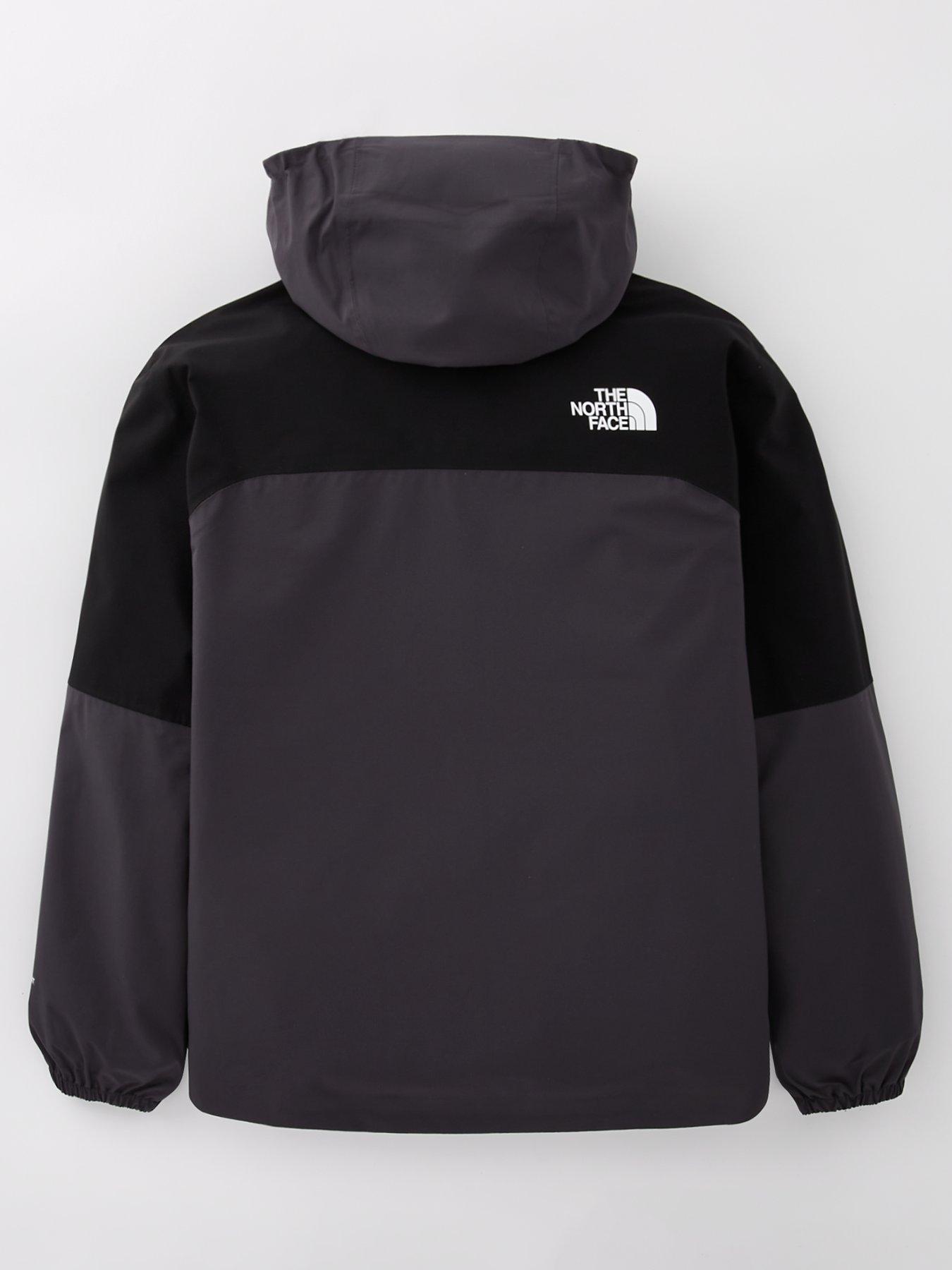  image of the-north-face-teen-hike-packable-shell-black