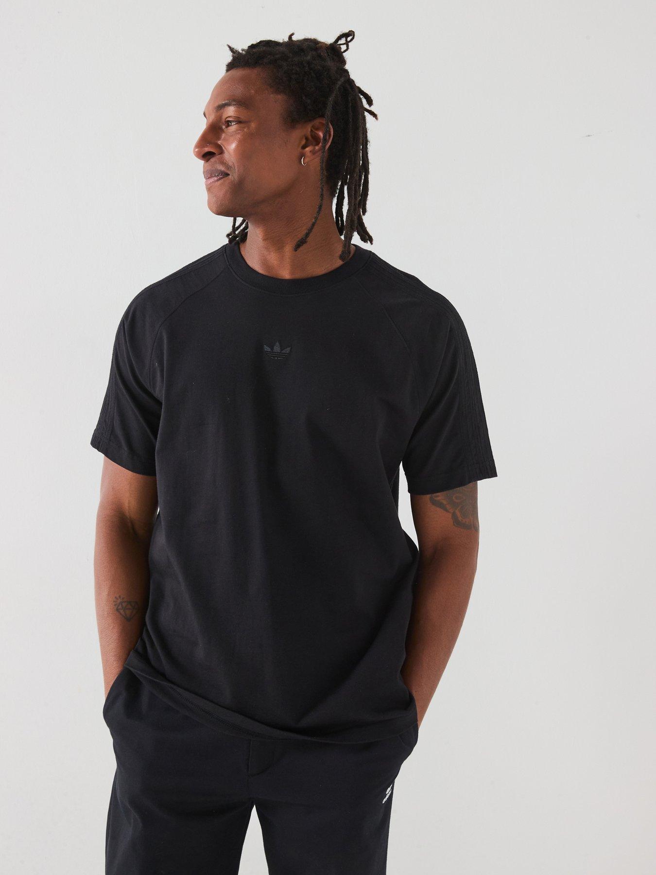  image of adidas-originals-mens-premium-essentials-t-shirt-black