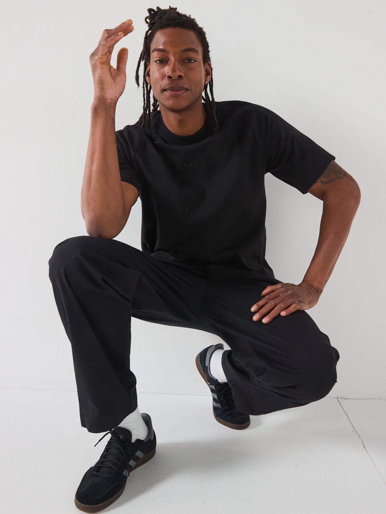 image of adidas-originals-mens-premium-essentials-t-shirt-black