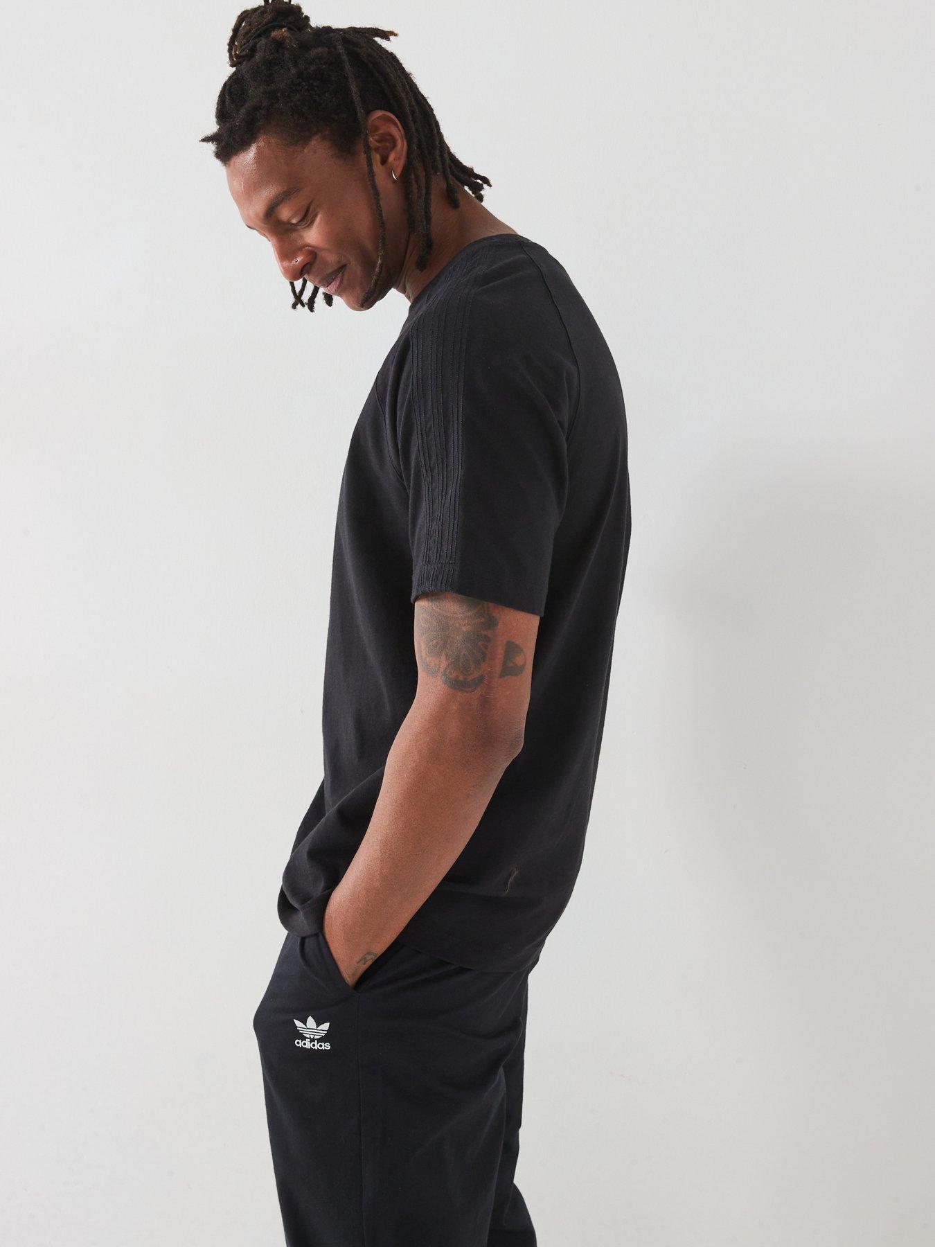  image of adidas-originals-mens-premium-essentials-t-shirt-black