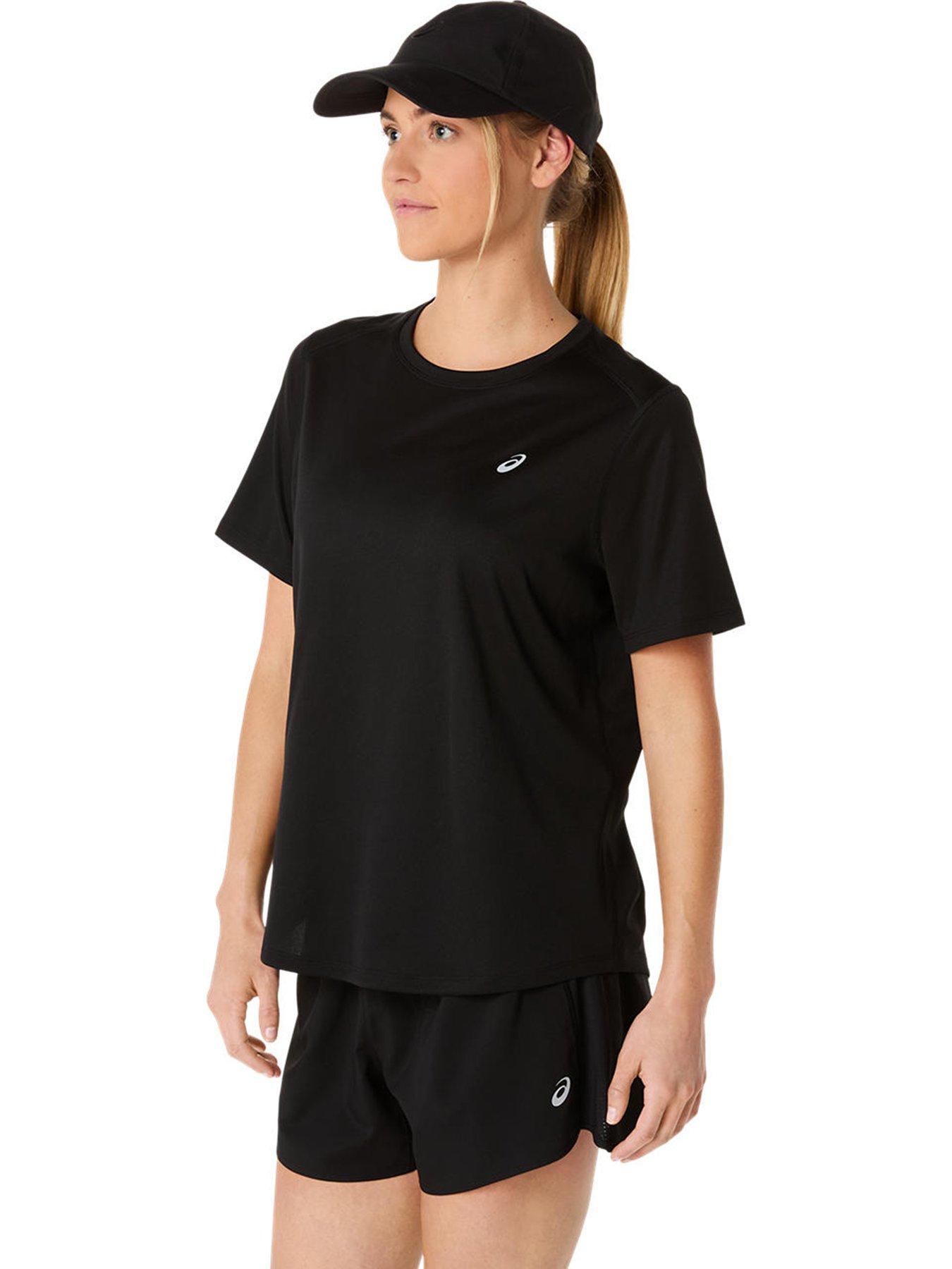  image of asics-womens-running-core-t-shirt-black