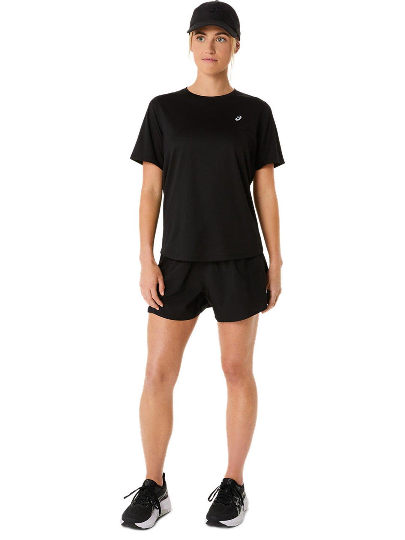  image of asics-womens-running-core-t-shirt-black