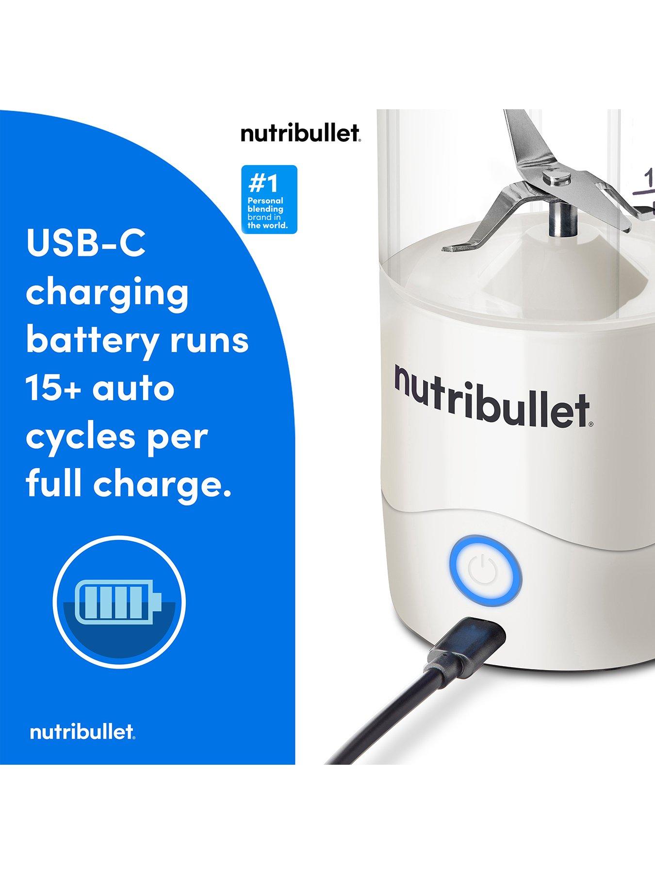 Image 3 of 8 of NUTRIBULLET Portable Blender - White