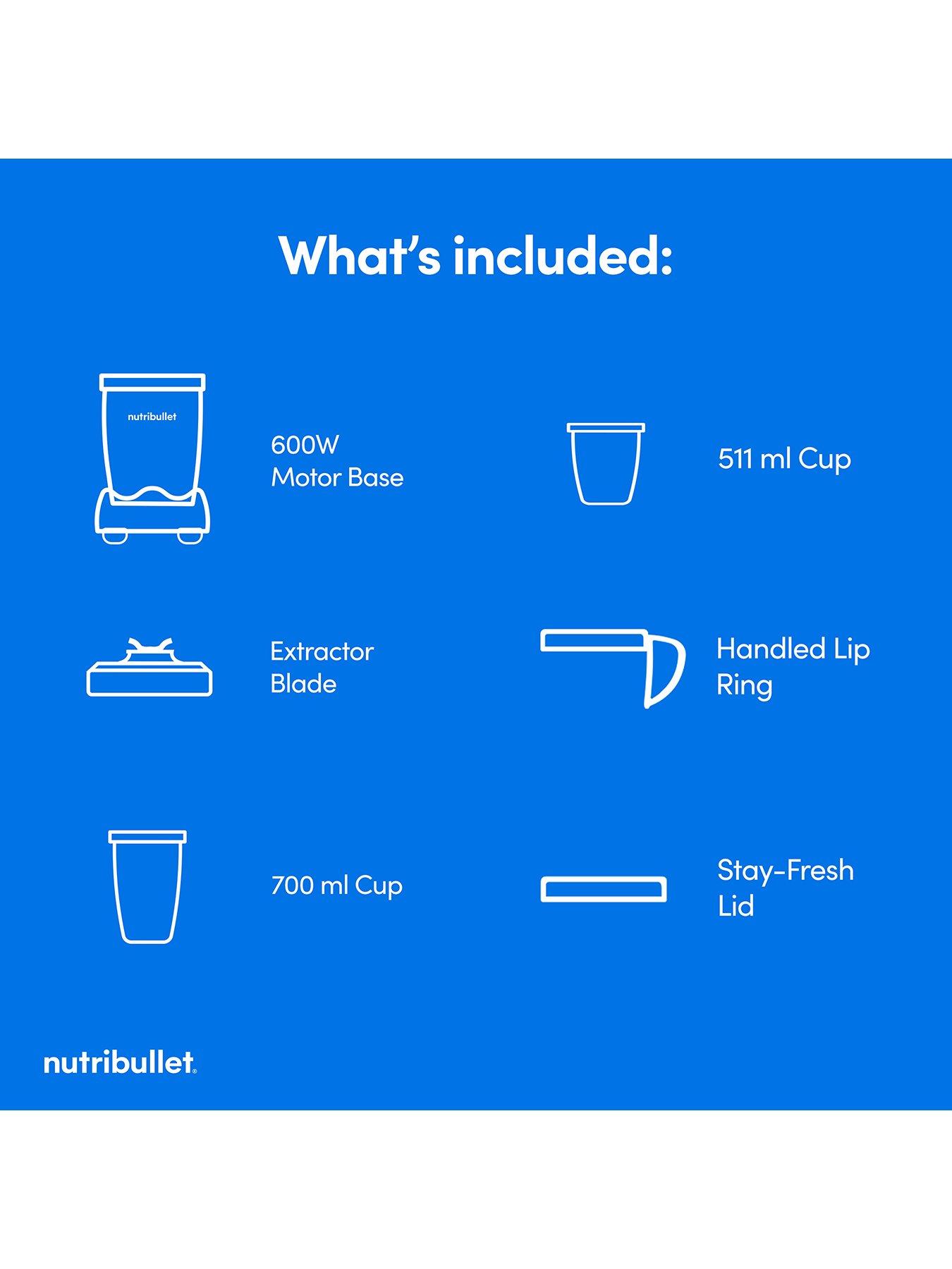 Image 7 of 8 of NUTRIBULLET 600 - Black