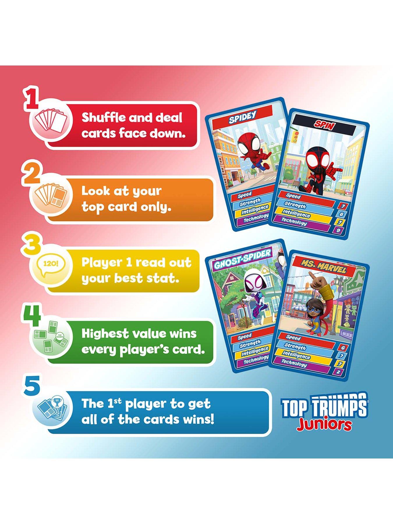 Image 4 of 4 of Top Trumps Spidey &amp; Friends Top Trumps Junior