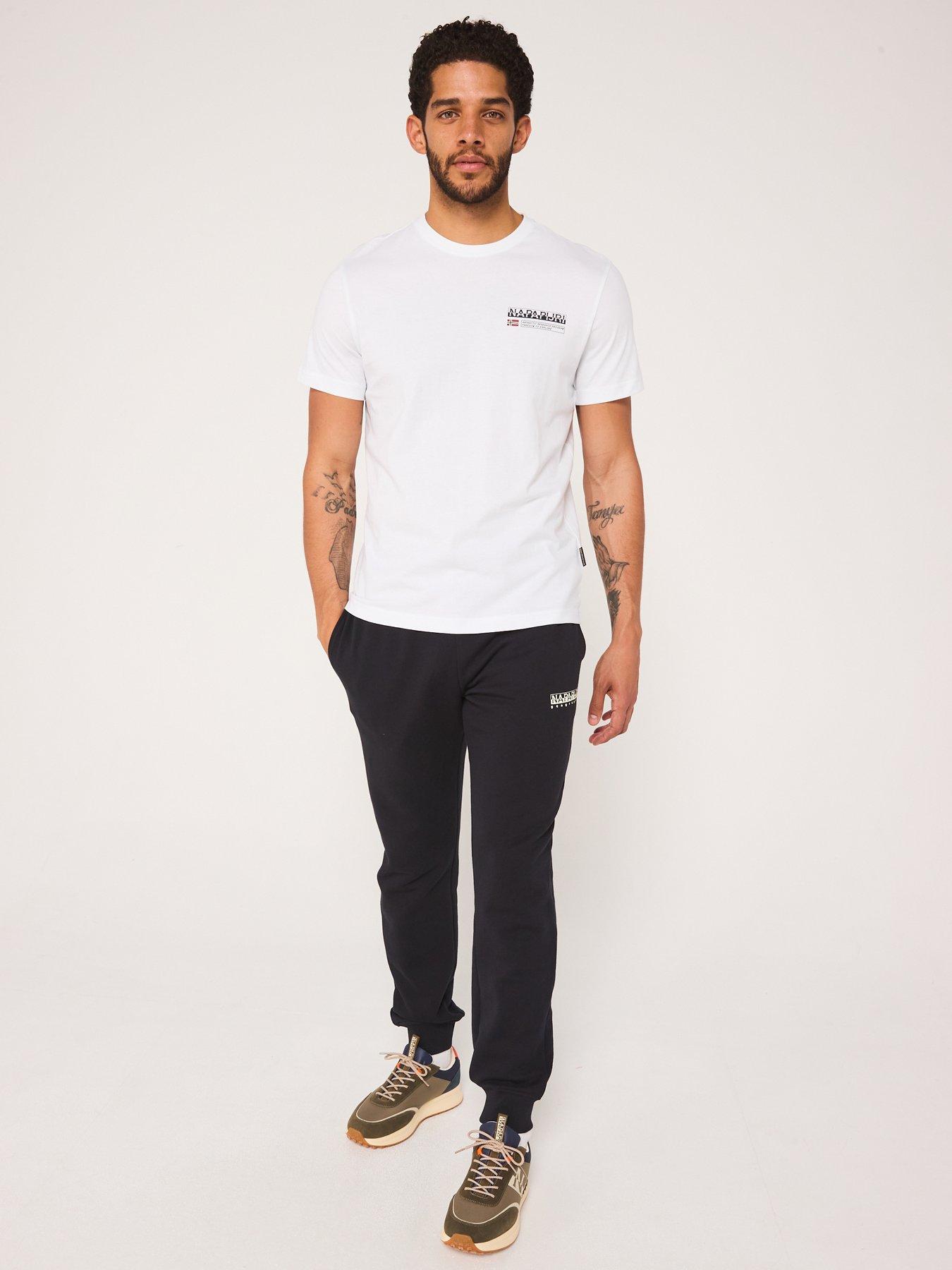  image of napapijri-mens-kasba-t-shirt-white