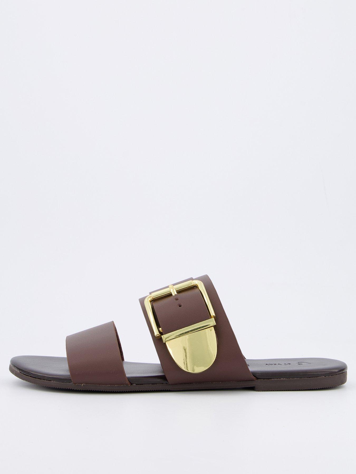 v-by-very-extra-wide-fit-leather-sandal-brown