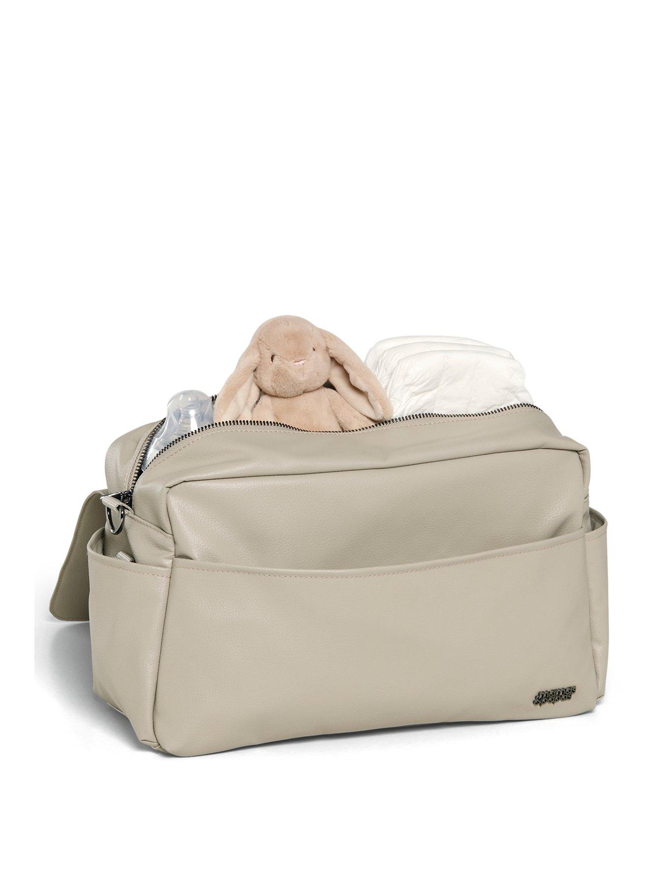  image of mamas-papas-luxe-stroller-organiser-truffle