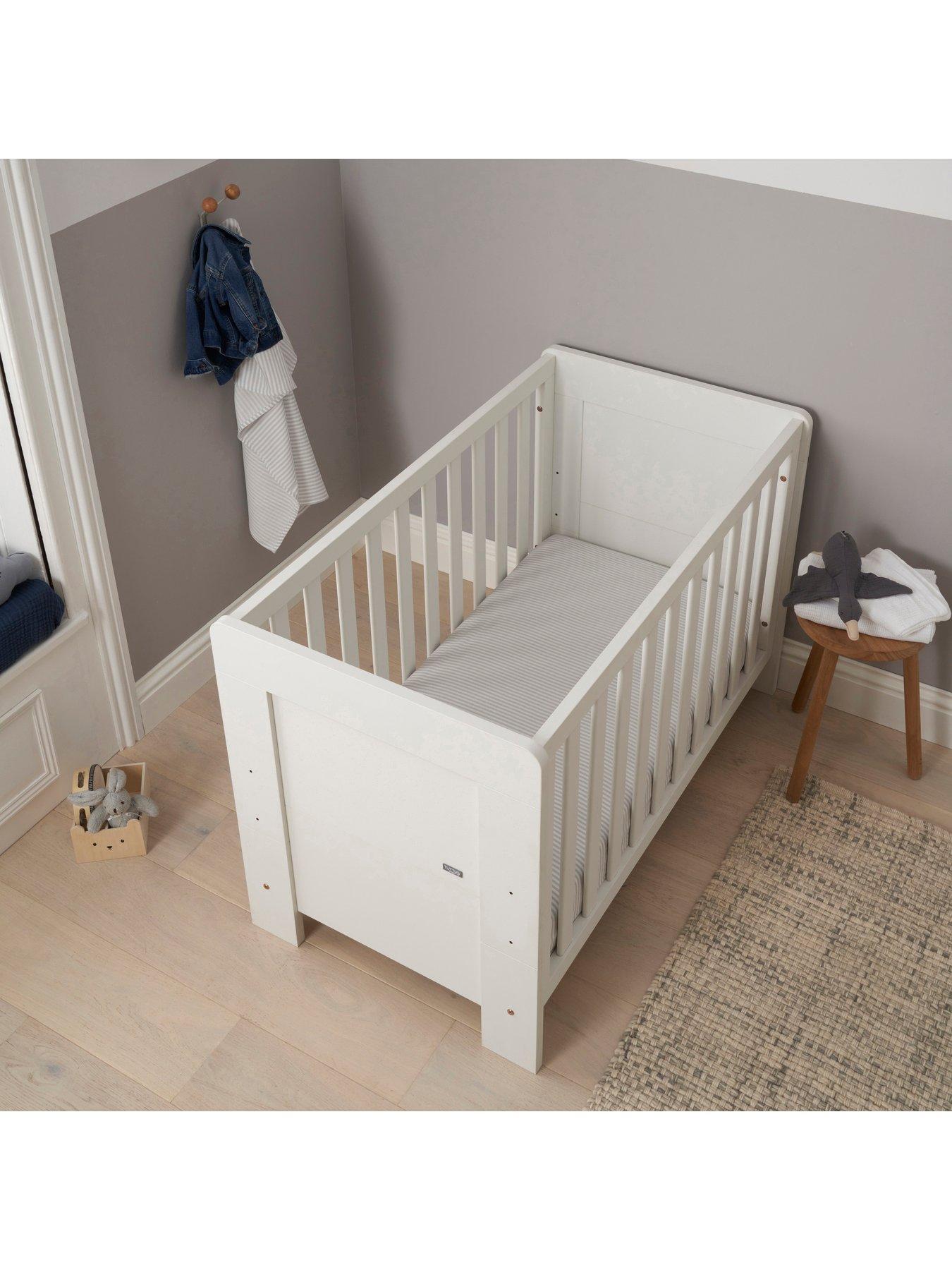  image of tutti-bambini-alba-mini-cot-bed-white