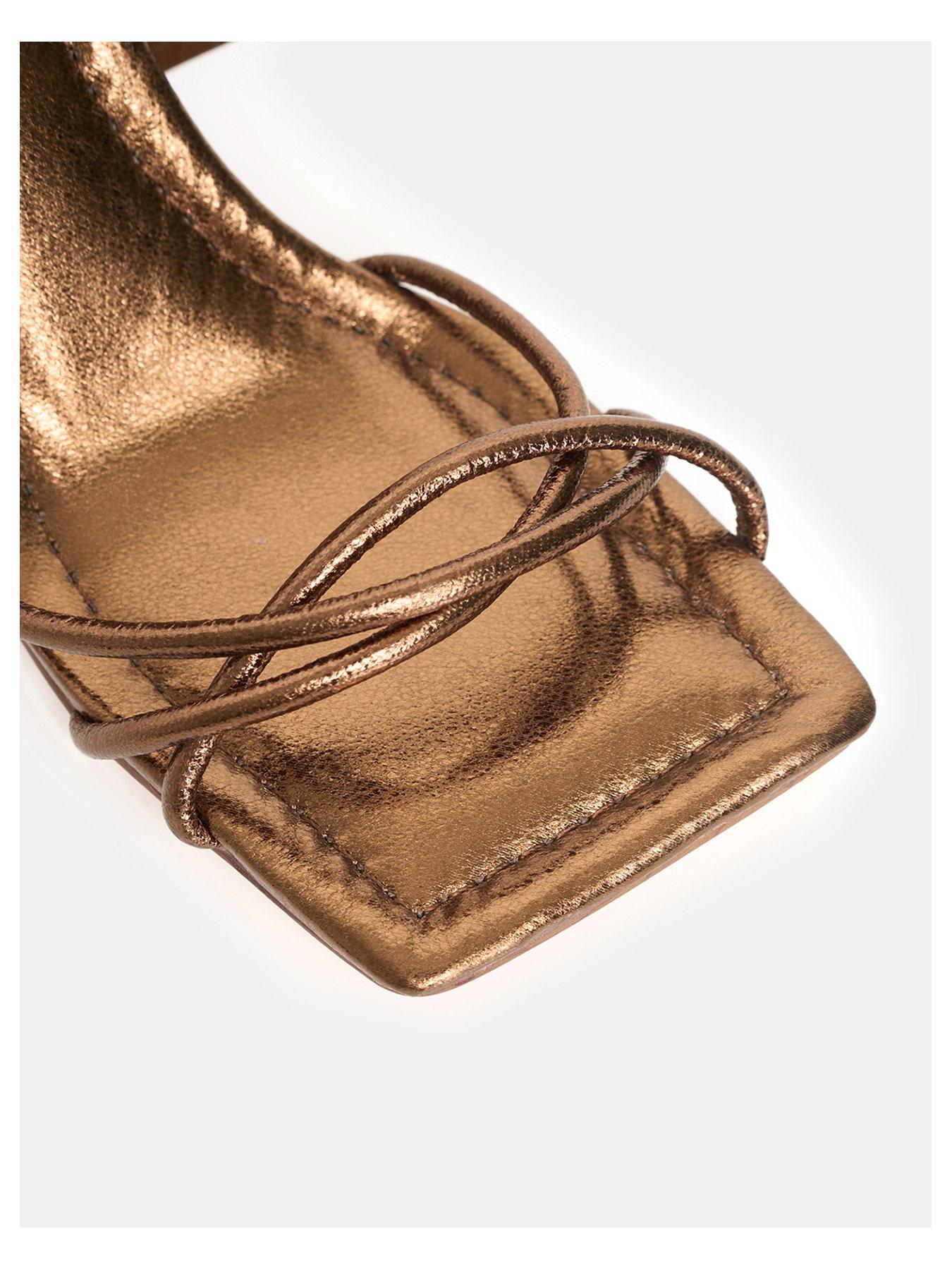  image of public-desire-wide-fit-fizzy-bronze