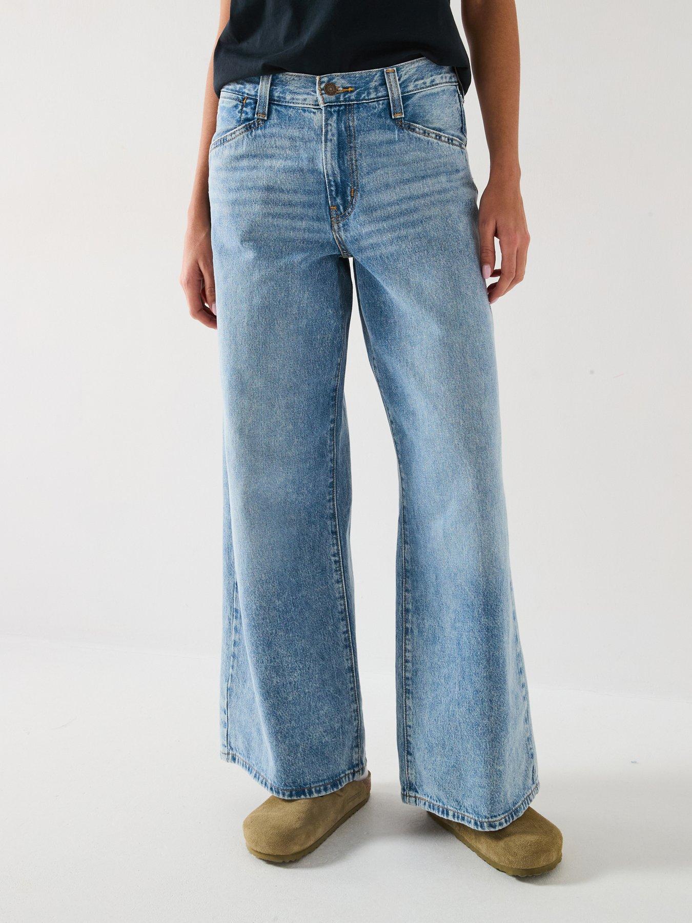 Levi's 94 Baggy Wide Leg Jeans - Light Touch - Blue