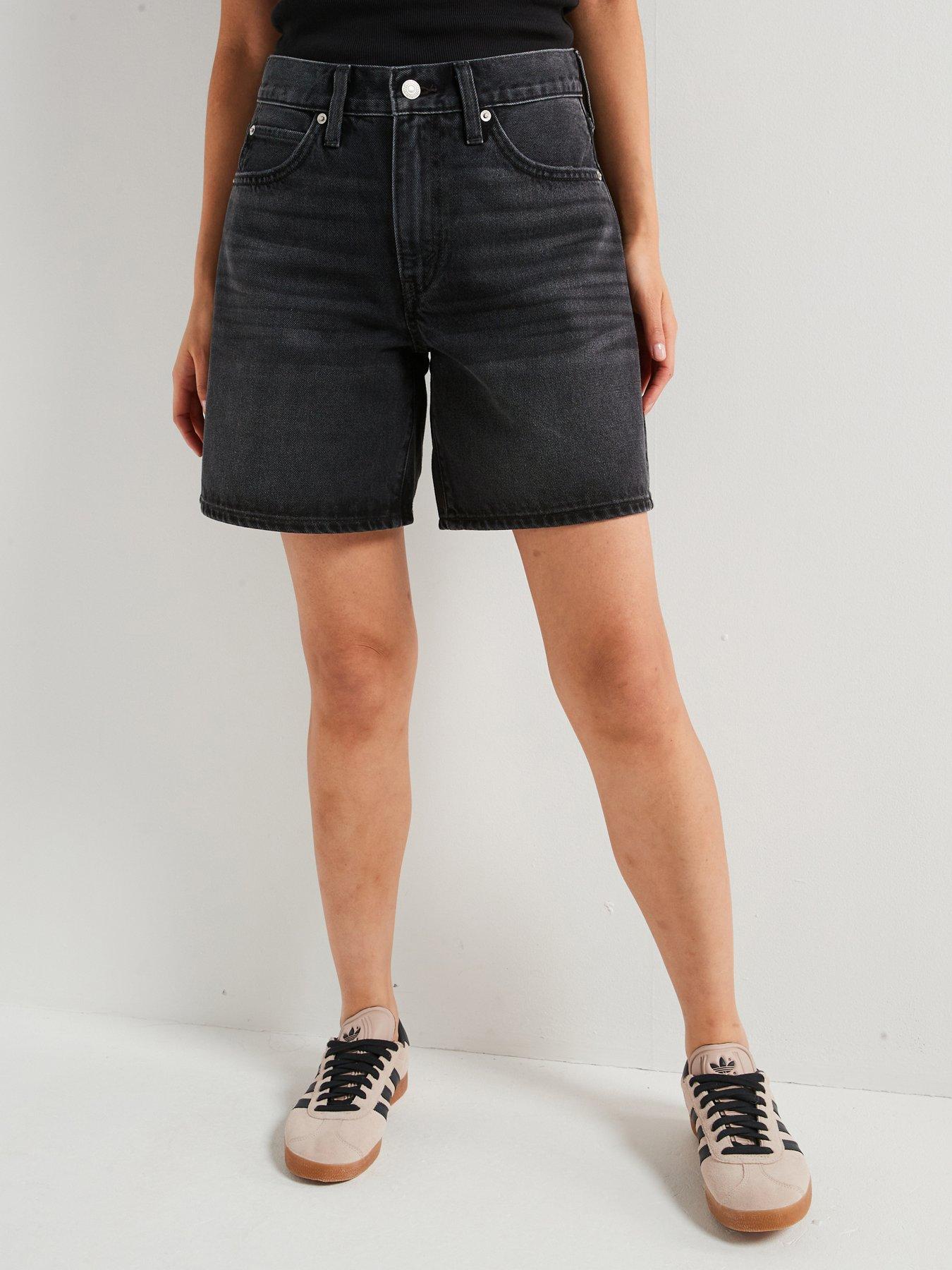Image 4 of 6 of Levi's 94 Baggy Shorts - Wandering Spirit Clean&nbsp;- Black