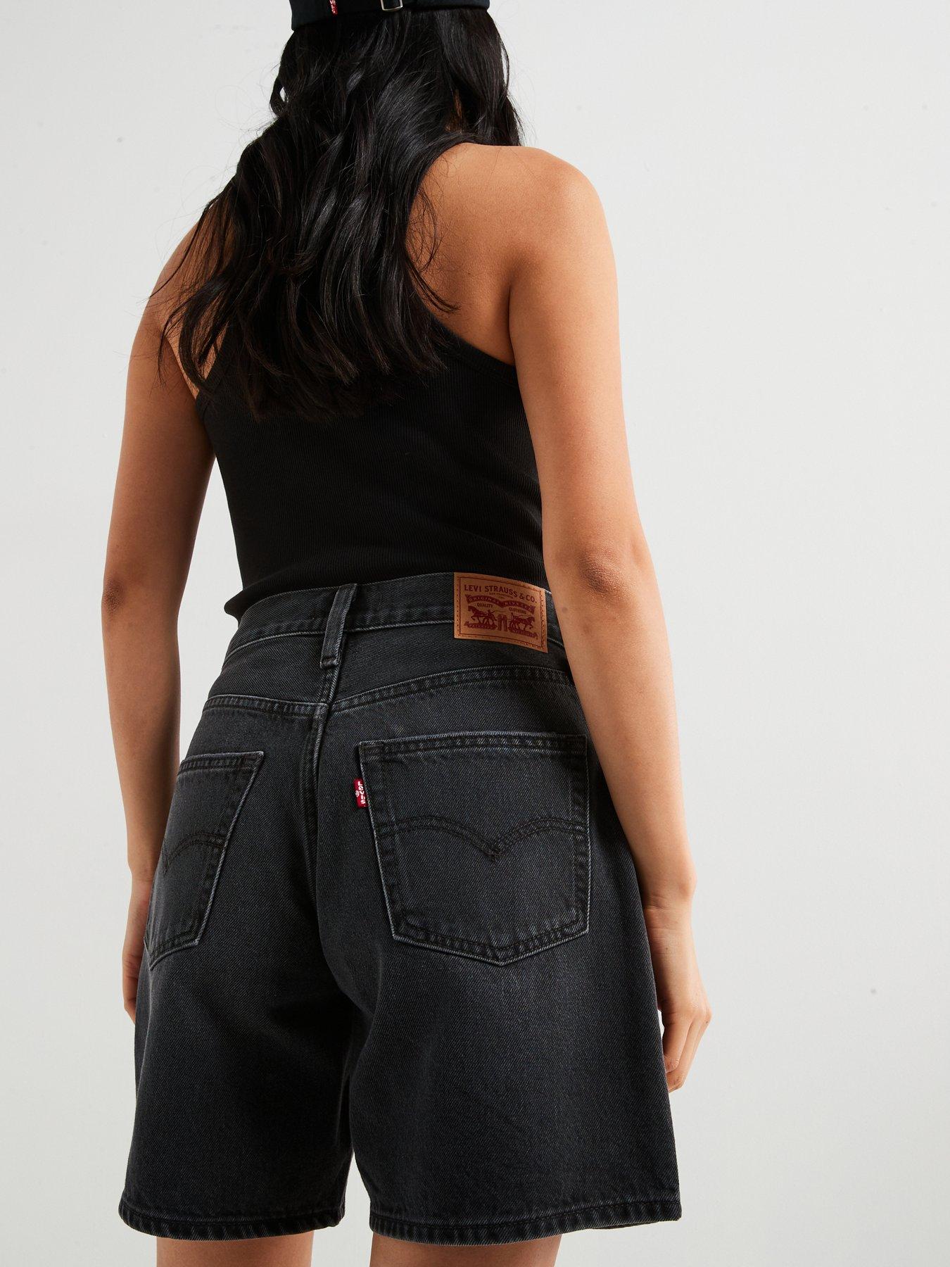 Image 6 of 6 of Levi's 94 Baggy Shorts - Wandering Spirit Clean&nbsp;- Black