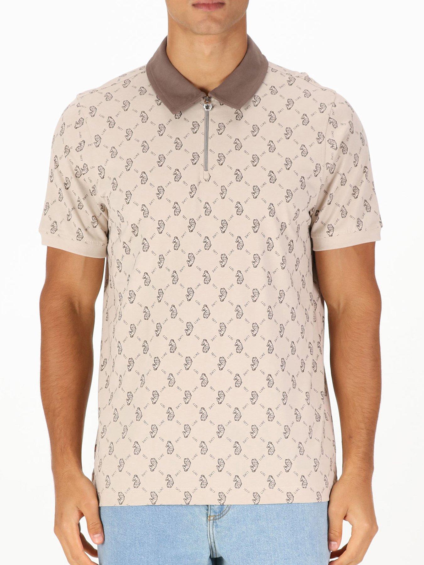 luke-1977-henderson-zip-neck-polo-shirt--beige