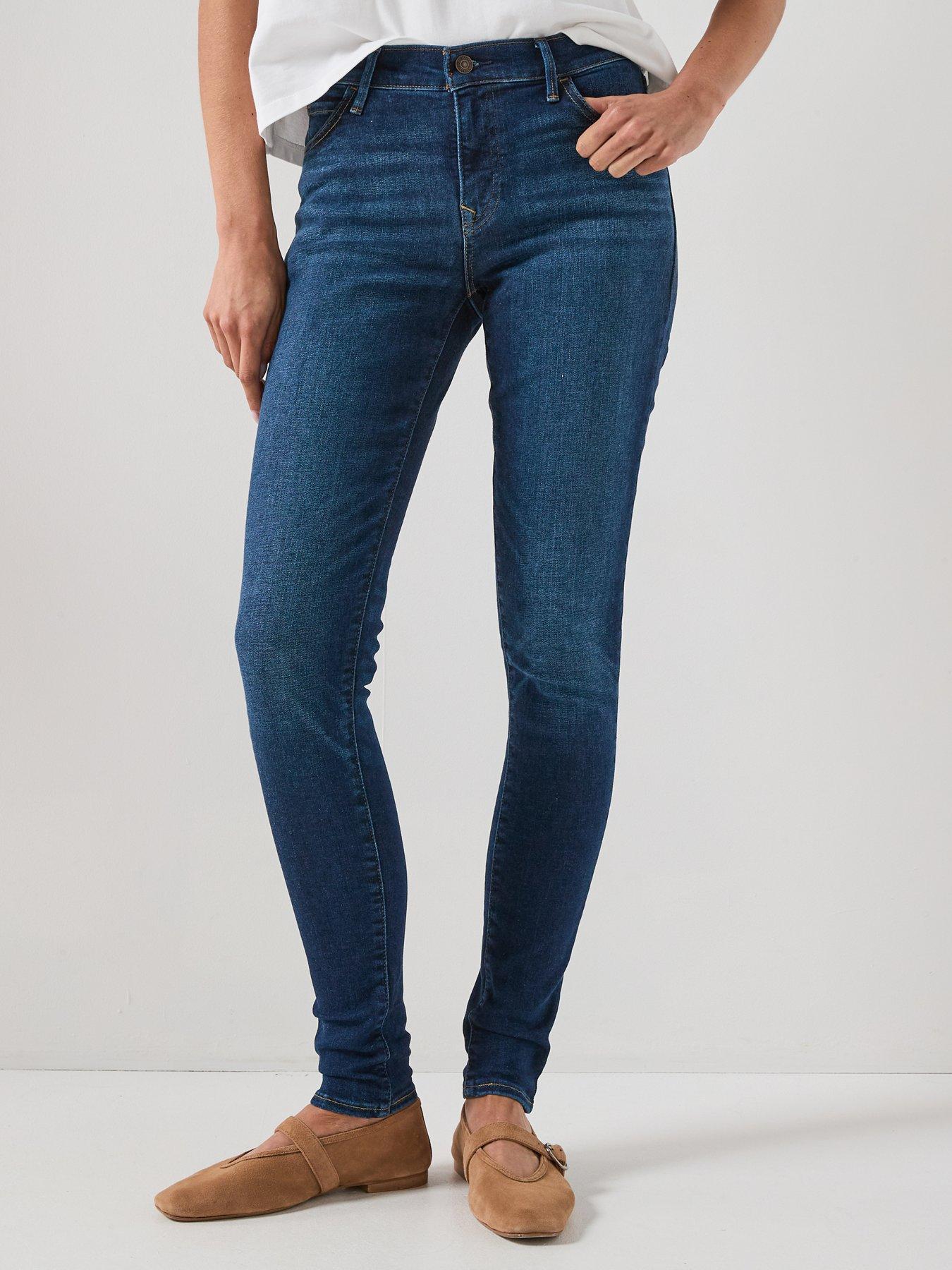 Levi's 710 Mid-rise Super Skinny Jeans - Ive Got This - Blue