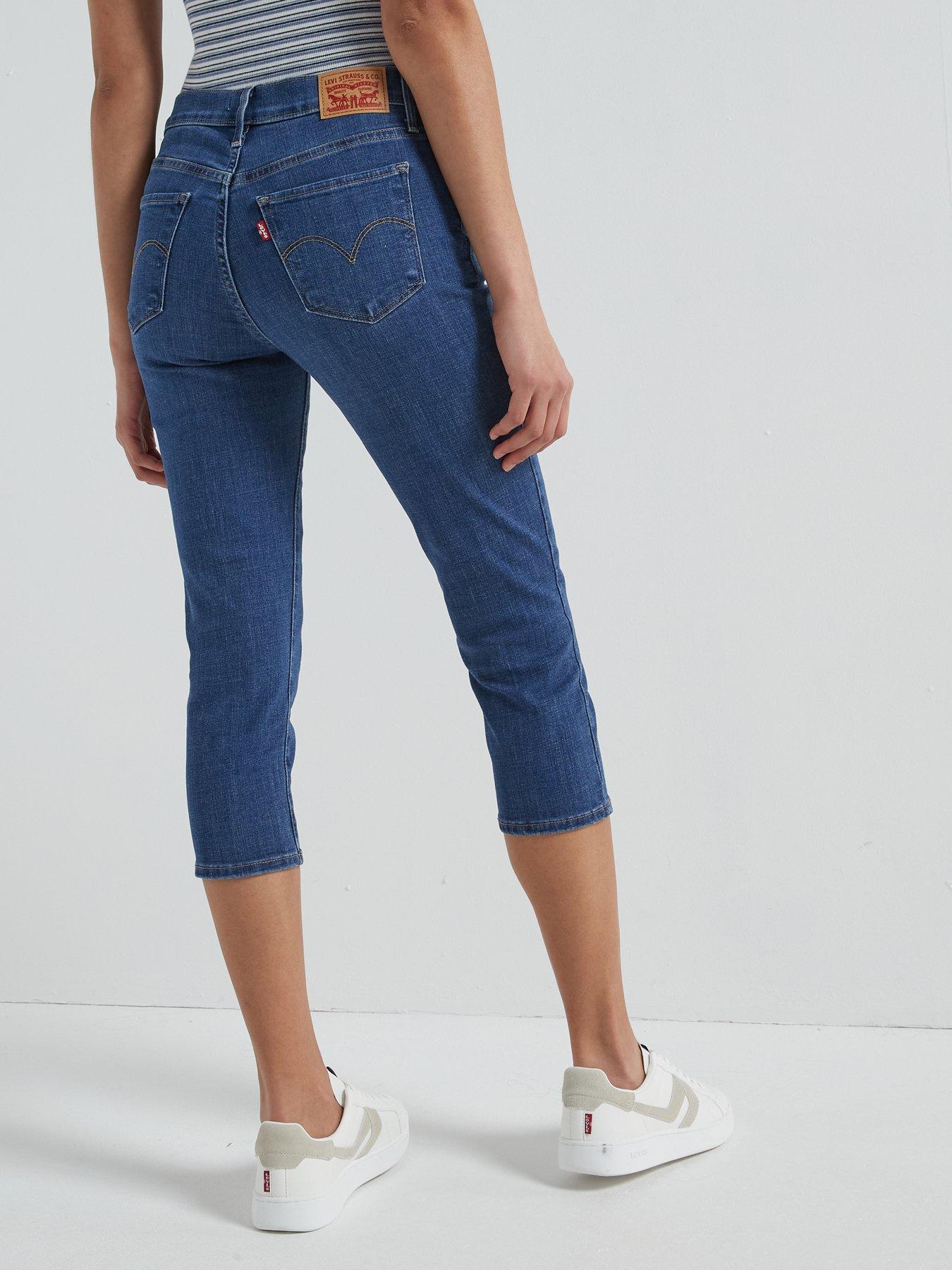 Image 2 of 5 of Levi's 710 Mid-rise Super Skinny Jeans - Ive Got This&nbsp;- Blue