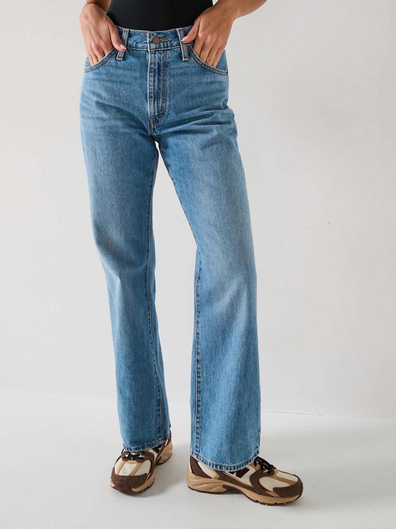 Levi's 94 Baggy Wide Leg Jeans - Smile For Real - Blue