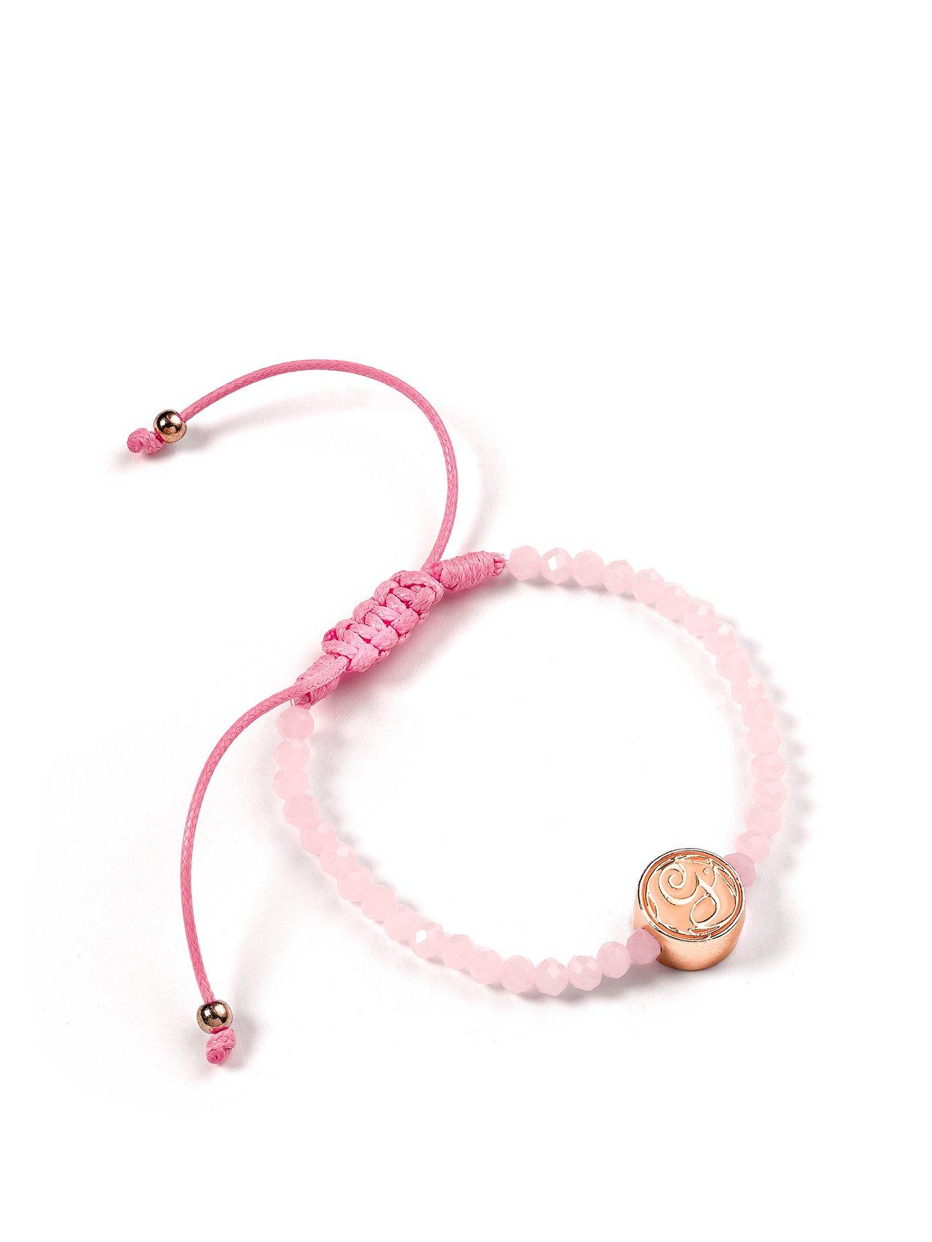 wicked-glinda-rose-quartz-friendship-bracelet