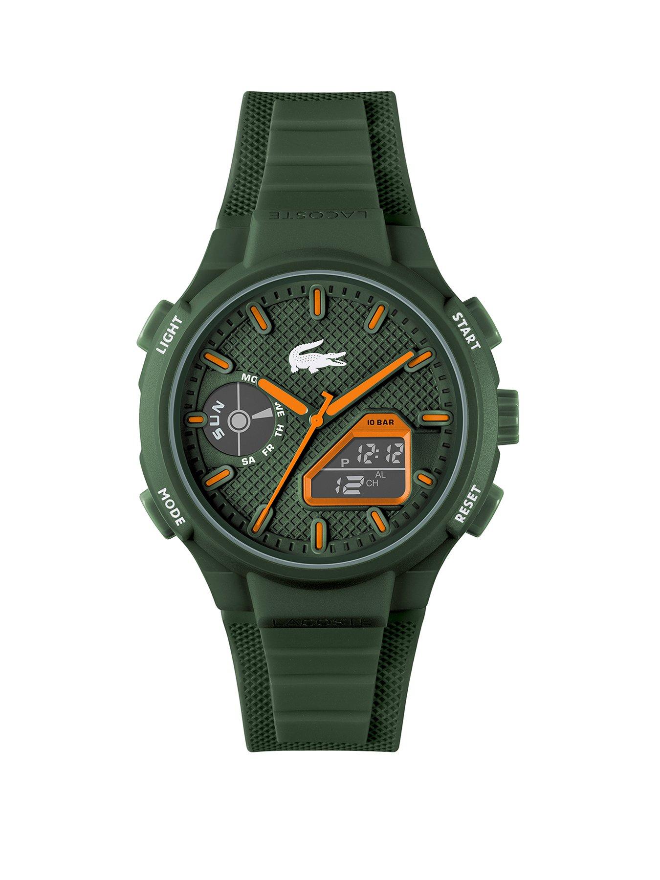 lacoste-lc33-mens-45mm-khaki-silicone-watch