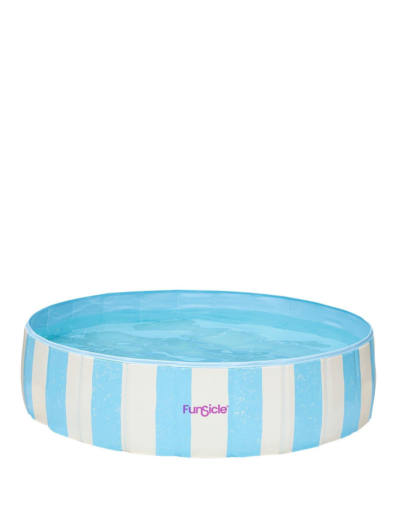 Image 2 of 7 of Funsicle Striped Fun Fold Pool 48" (122cm)