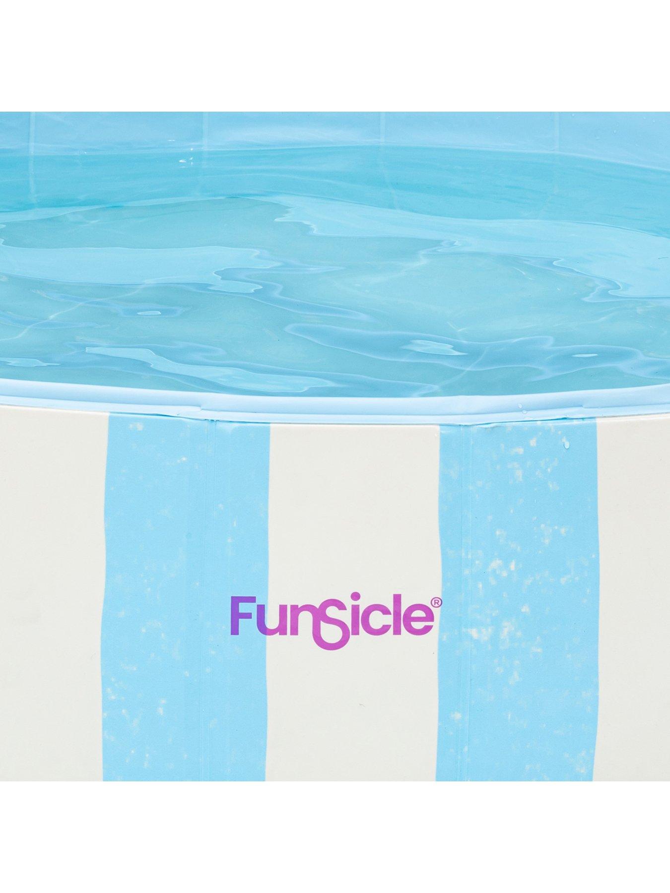 Image 3 of 7 of Funsicle Striped Fun Fold Pool 48" (122cm)