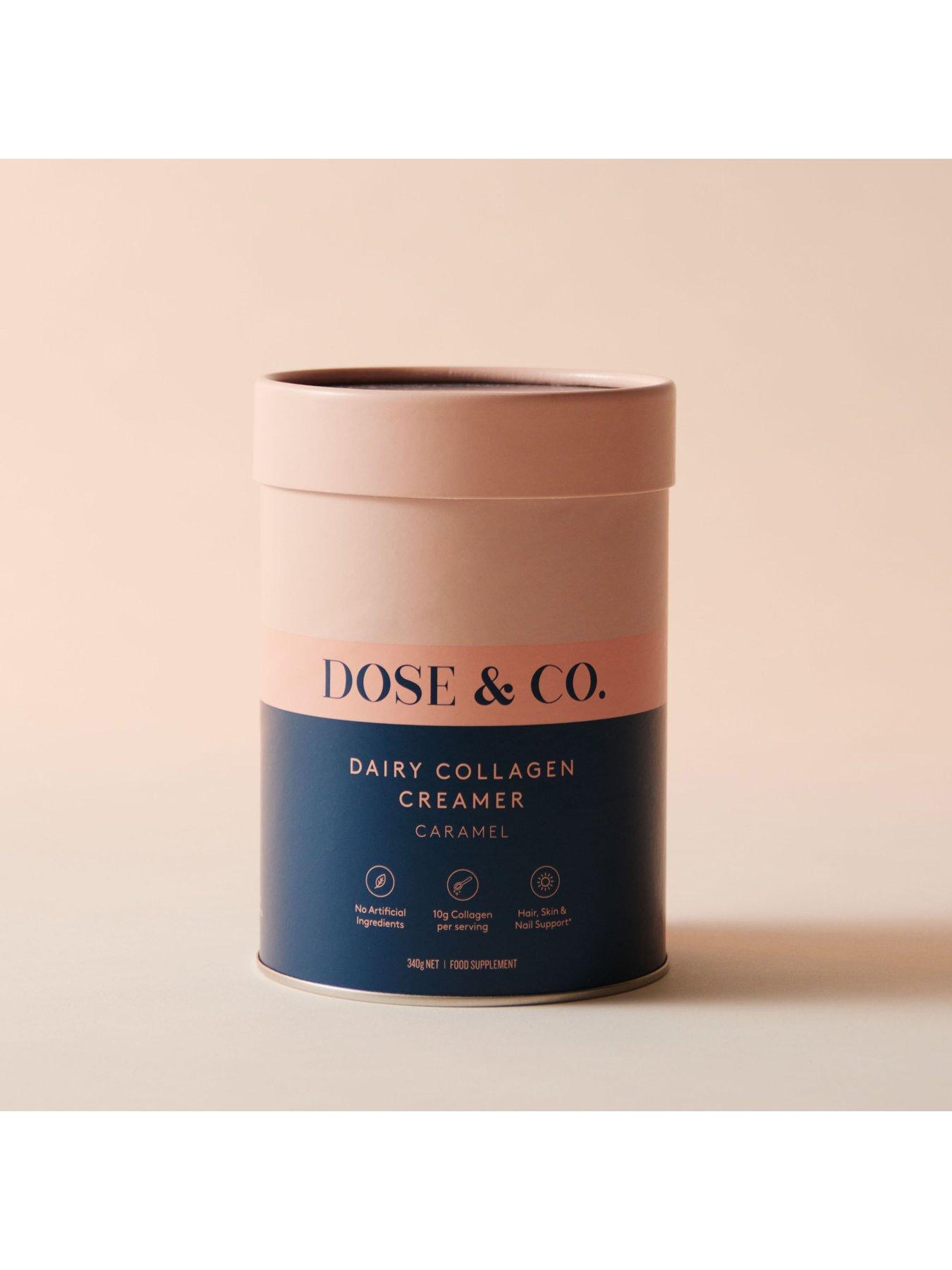  image of dose-co-dairy-collagen-creamer-caramel-340g