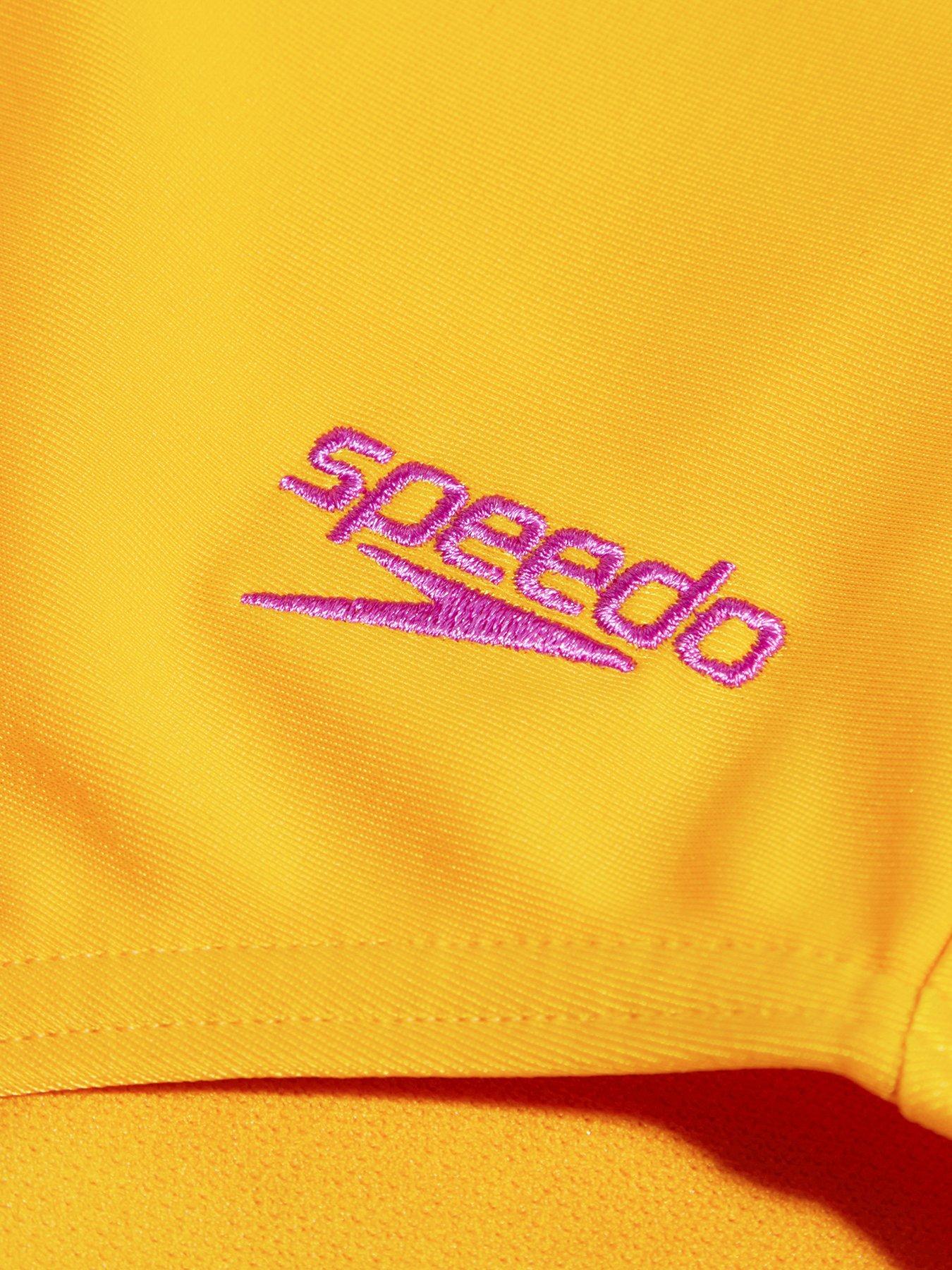  image of speedo-womens-adjustable-swimsuit-yellow