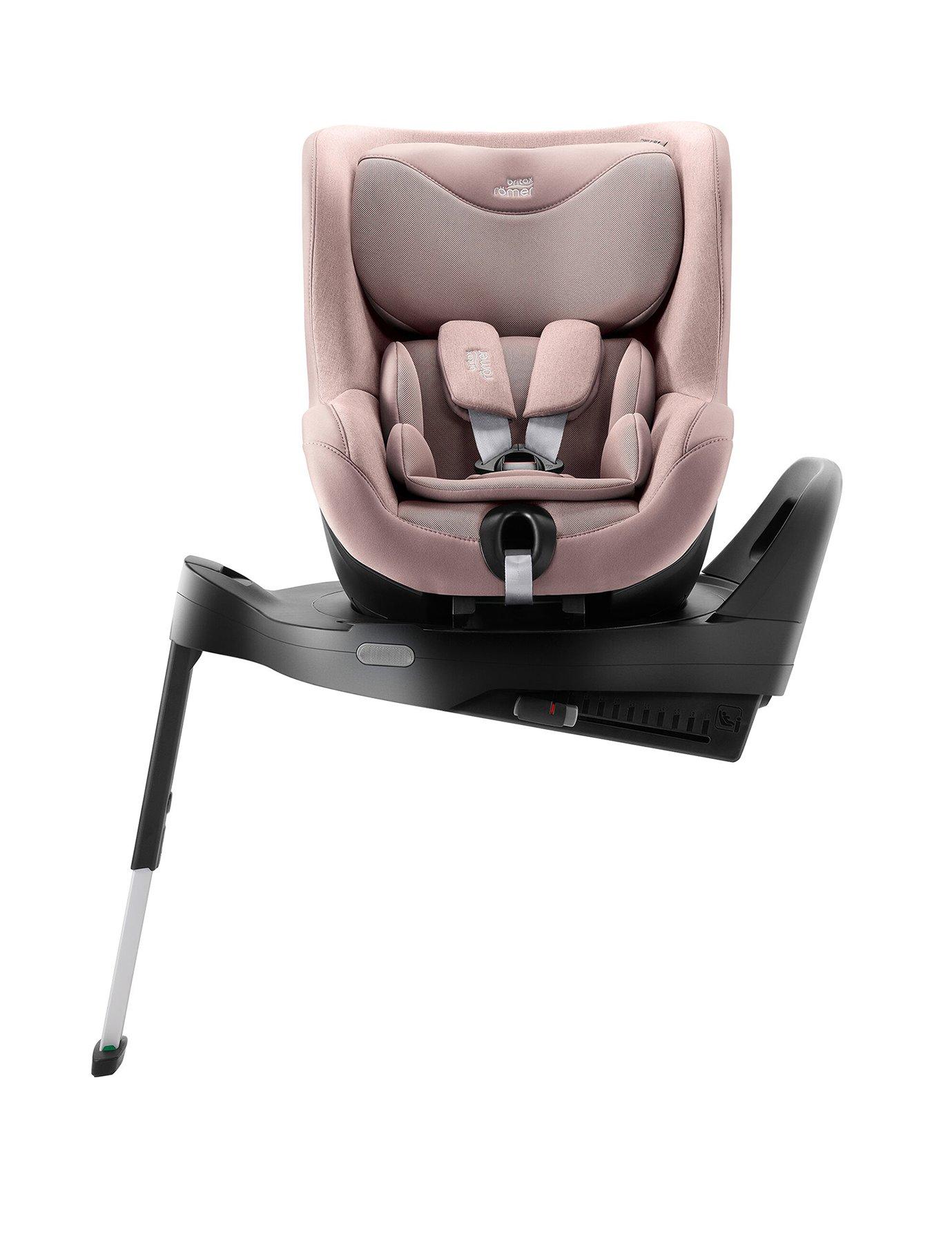 Britax Dualfix Pro M 3 Months - 4 Years Approx Height 76 - 105 cm 19kg i-SIZE ISOFIX 360 SPIN Car Seat - Dusty Rose