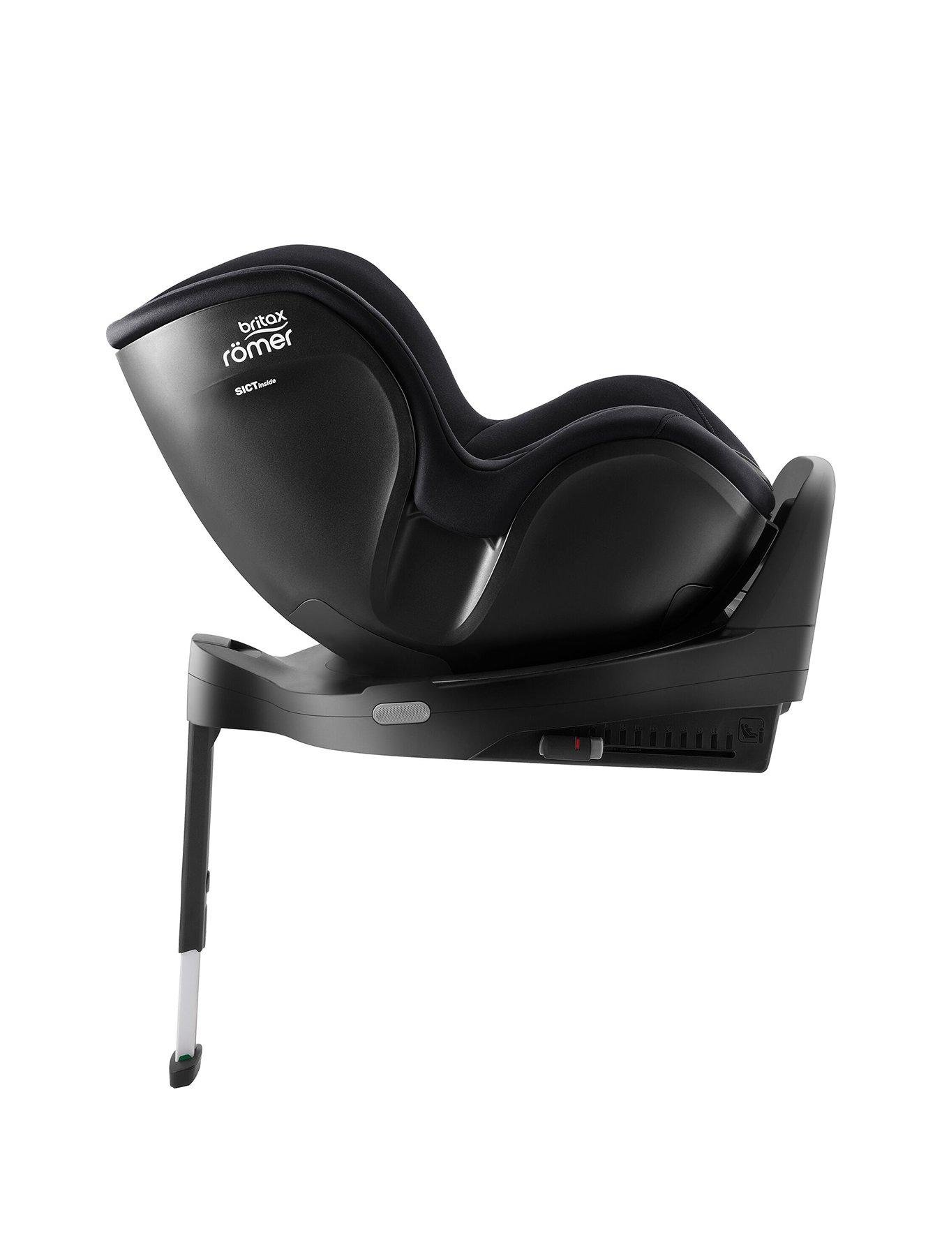  image of britax-dualfix-pro-m-3-months-4-years-approx-height-76-105-cm-19kg-i-size-isofix-360-spin-car-seat-deep-black