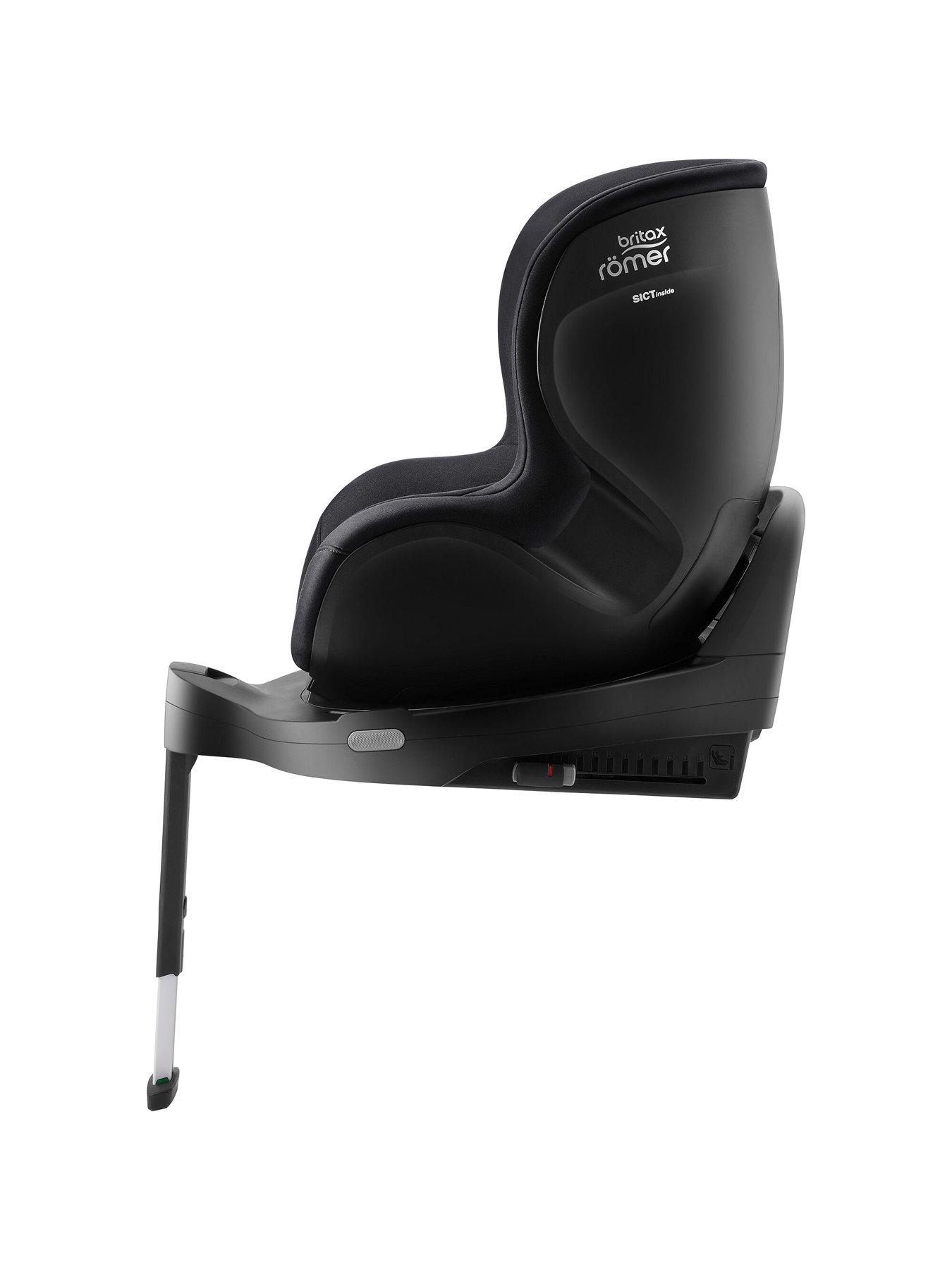  image of britax-dualfix-pro-m-3-months-4-years-approx-height-76-105-cm-19kg-i-size-isofix-360-spin-car-seat-deep-black