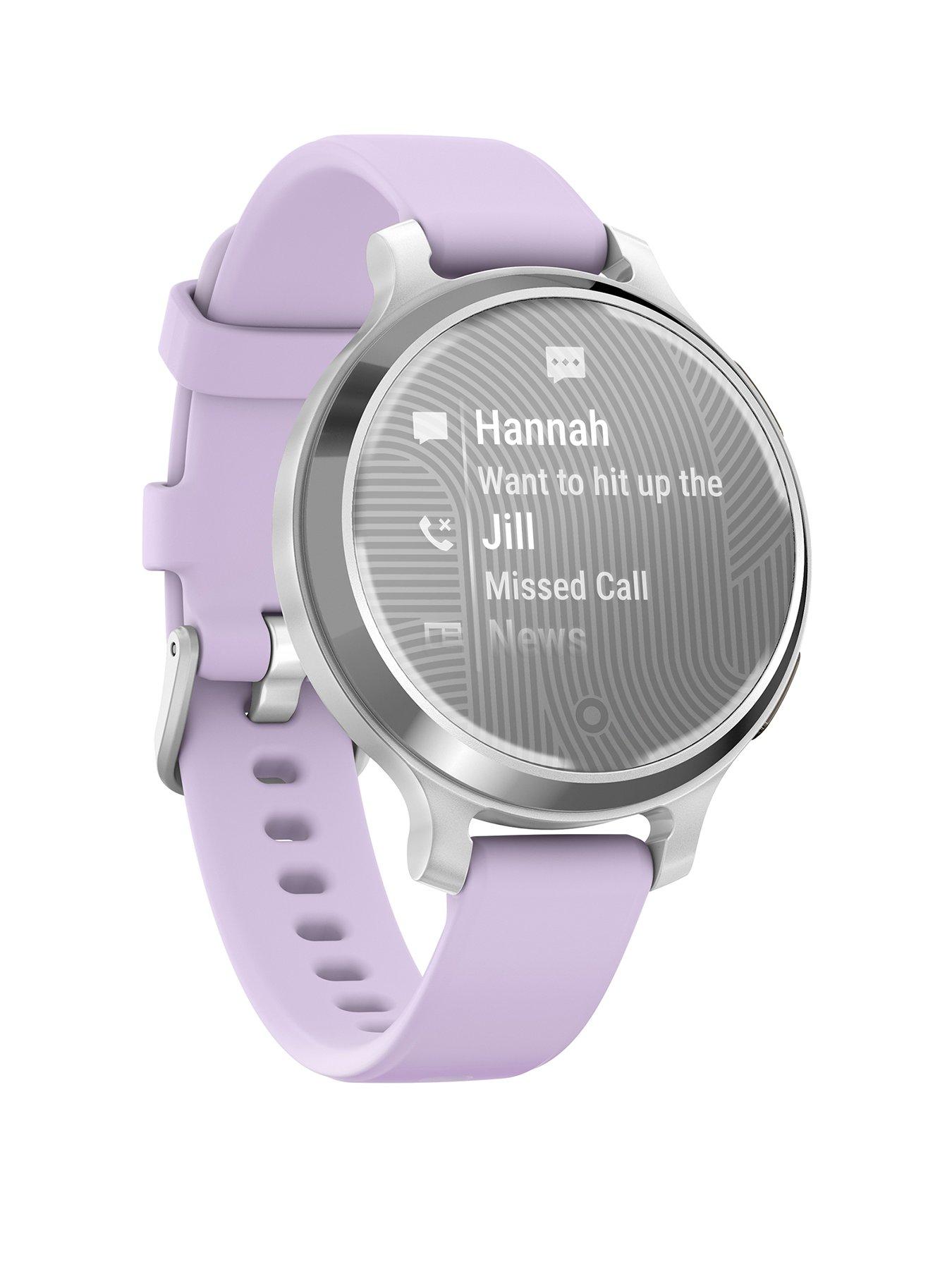  image of garmin-lily-2-active-smartwatchnbsp--silver-purple