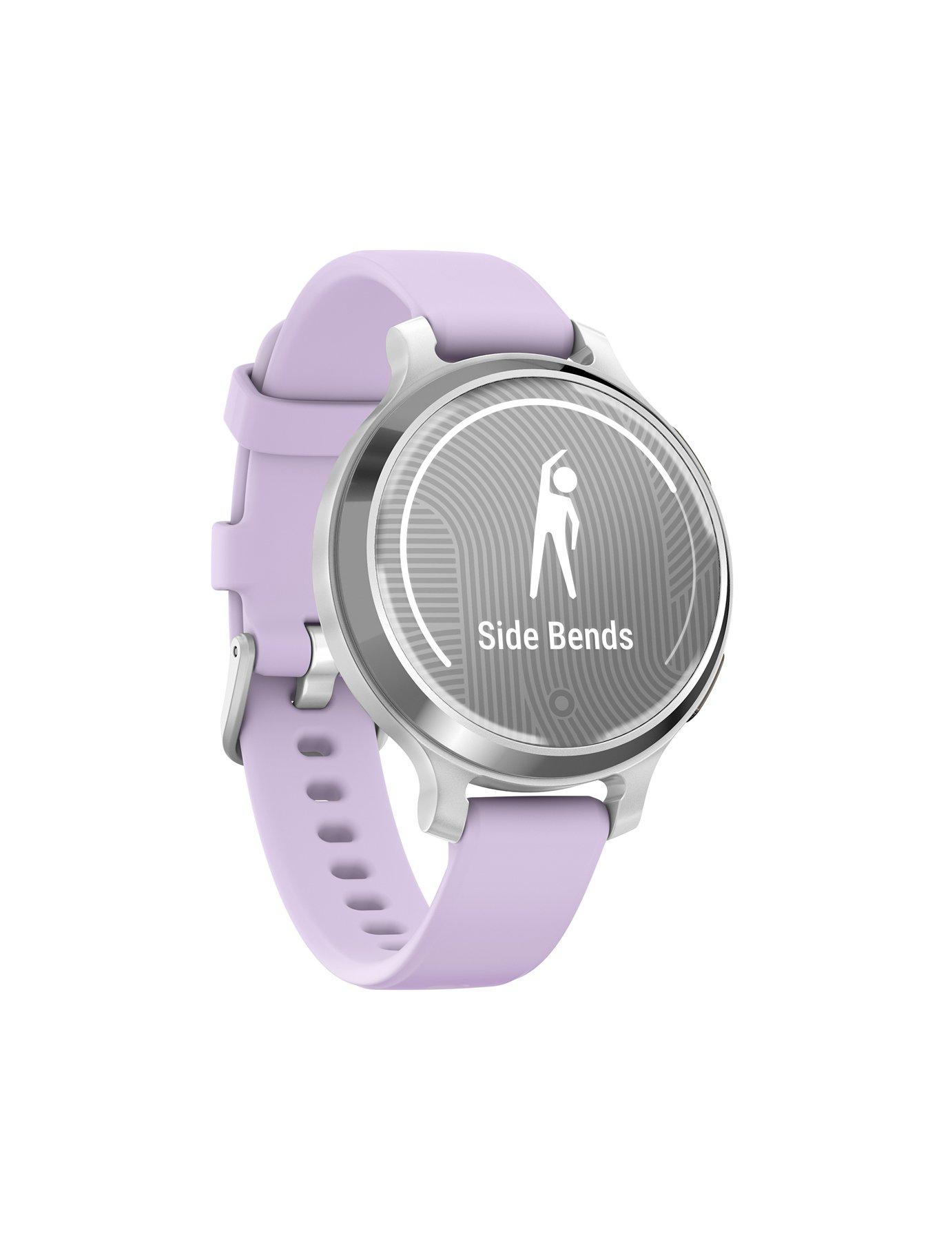  image of garmin-lily-2-active-smartwatchnbsp--silver-purple