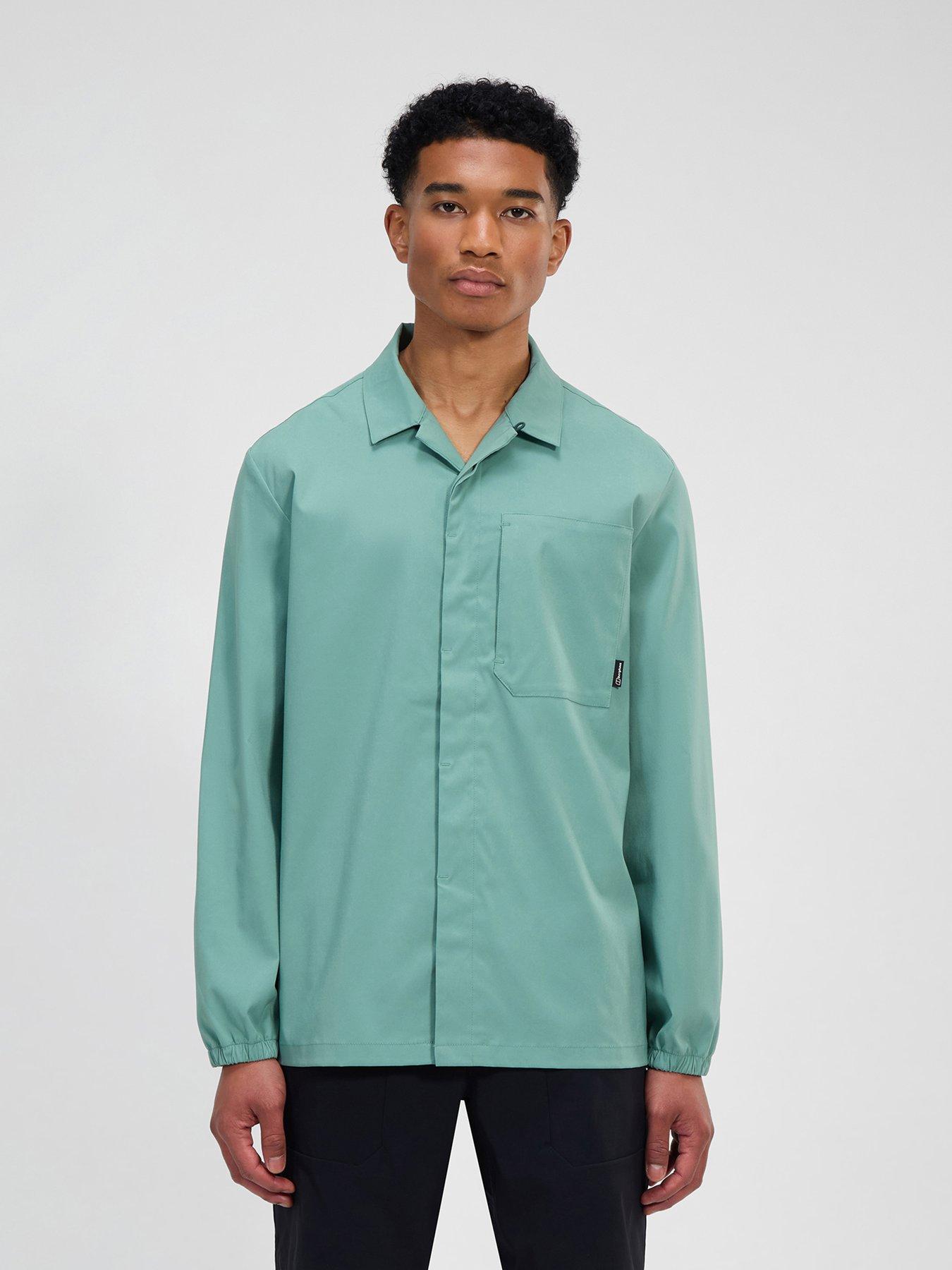 Berghaus Mens Explorer Long Sleeve Overshirt - Green